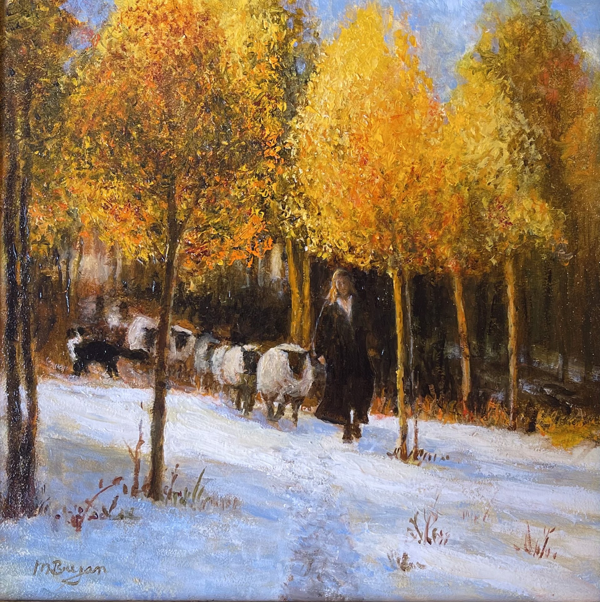 On the Way Home, First Snow by Malcolm Bryan