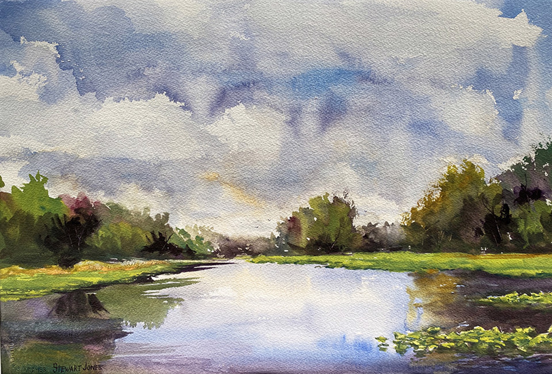 Down to the River - SOLD by Stewart Jones