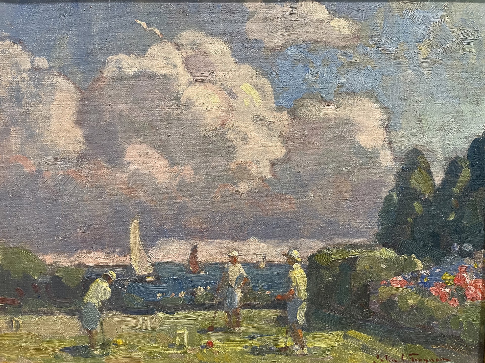 Afternoon Croquet by John C. Traynor