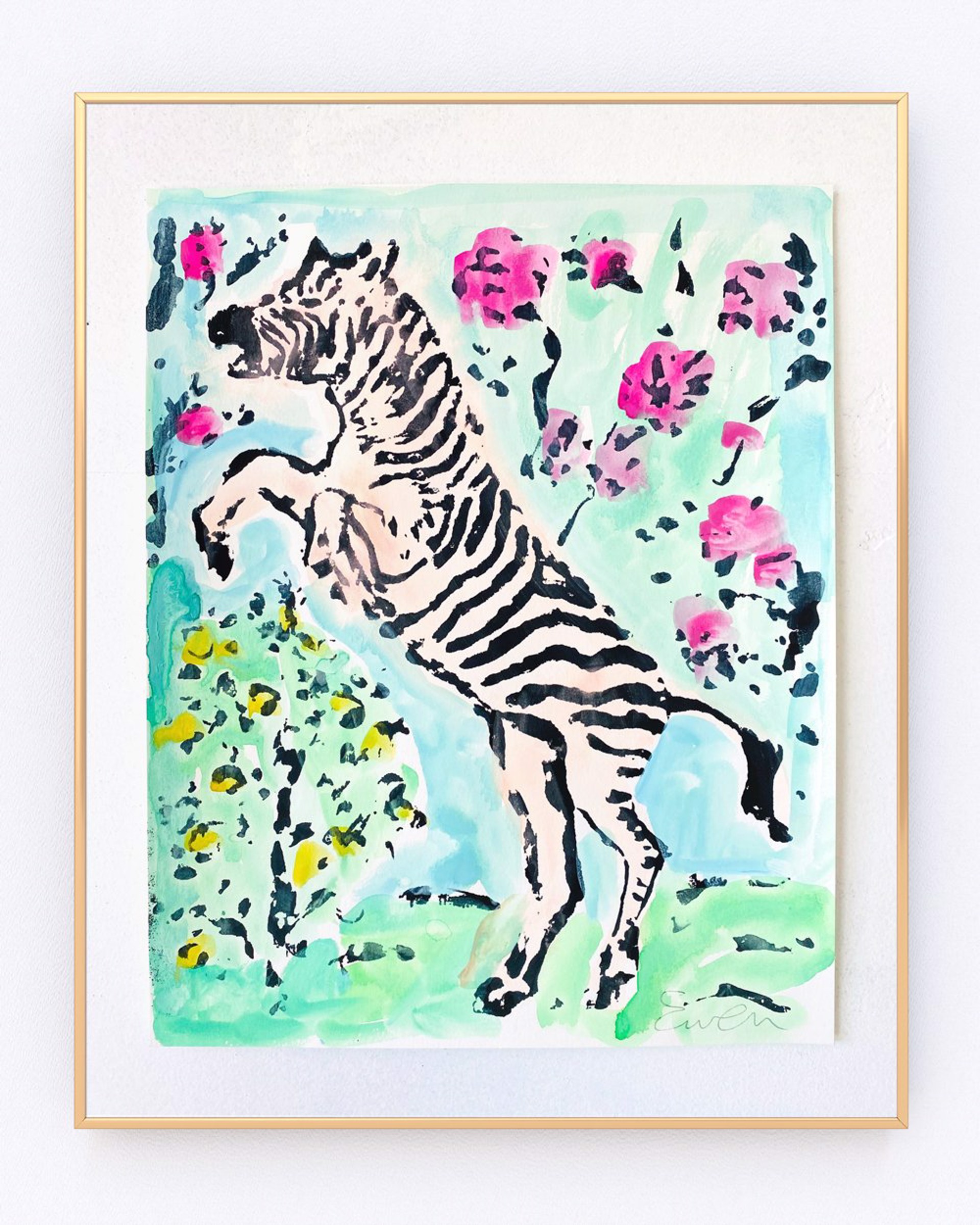 Zebra No. 7 by Anne-Louise Ewen