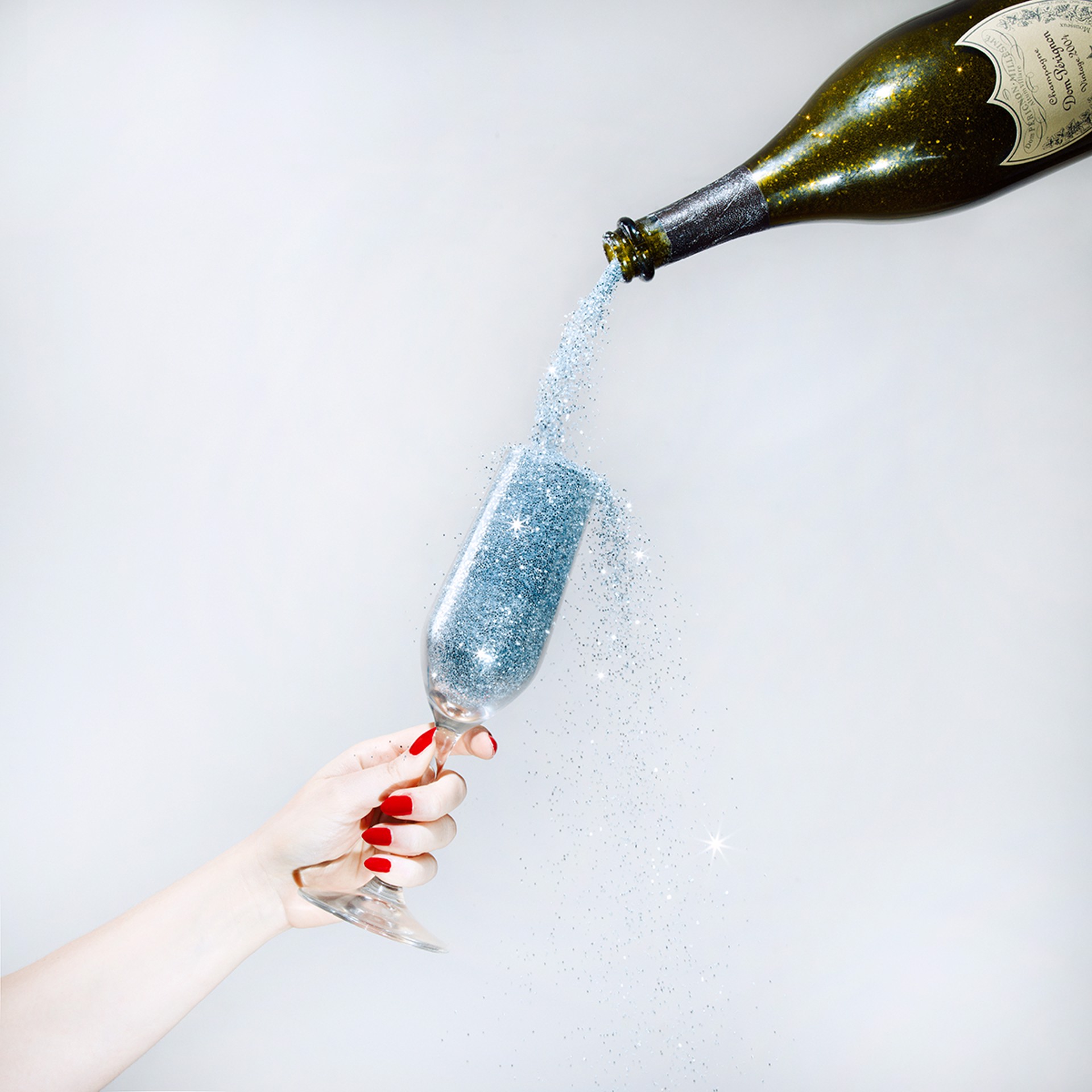 Glitter Champagne by Tyler Shields