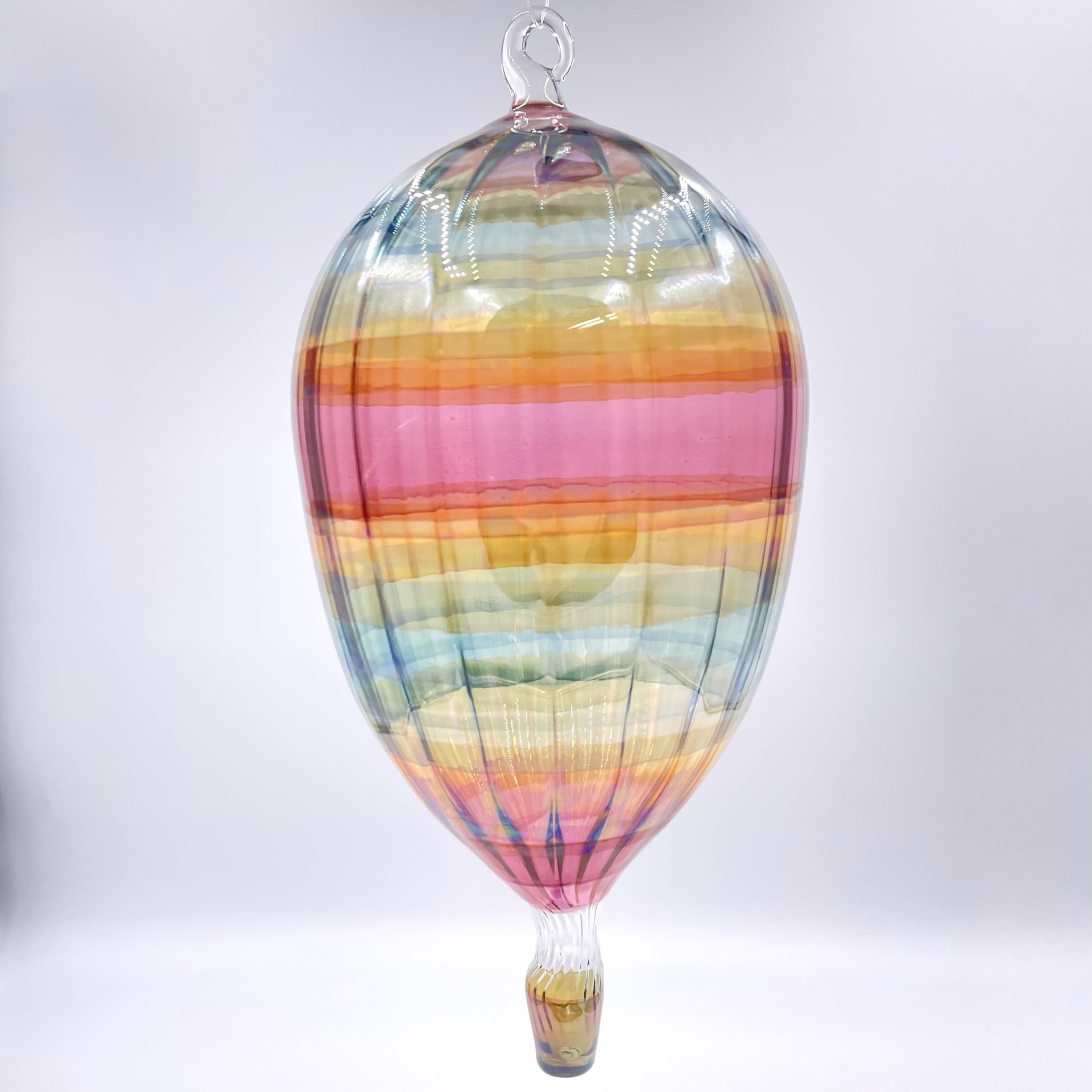 Hot Air Balloon Rainbow by Bandhu Dunham