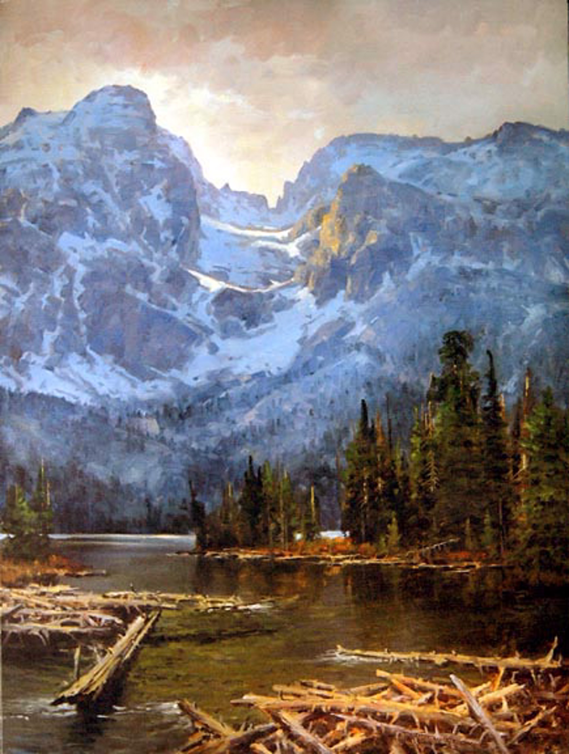 String Lake Shores by Jim Wilcox Giclees