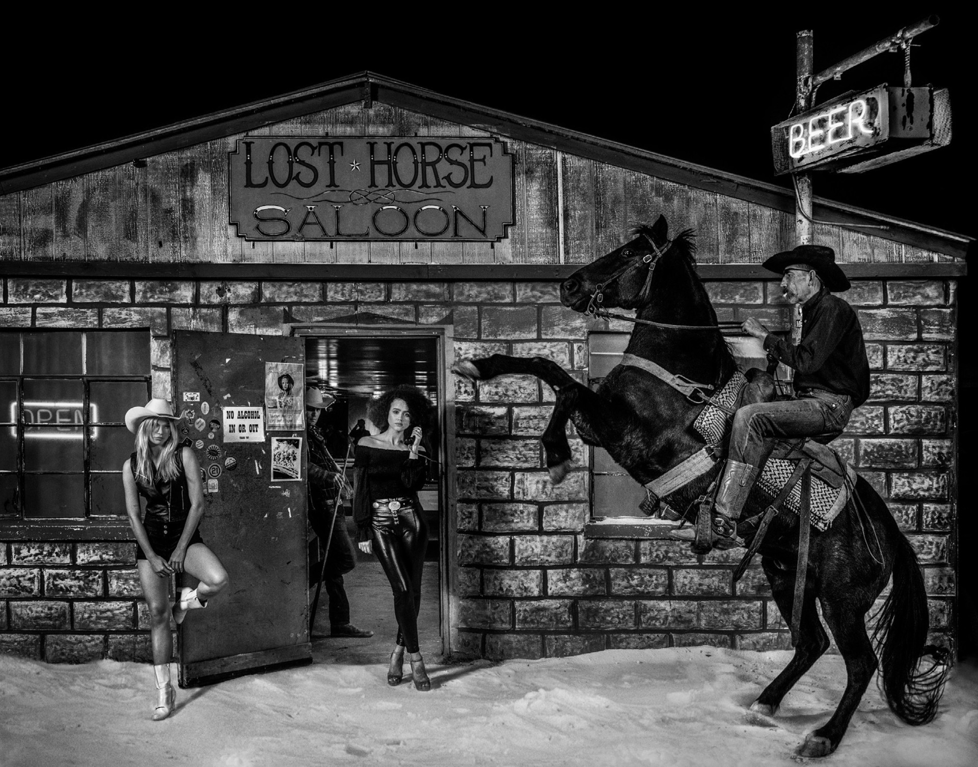 The Lost Horse Saloon by David Yarrow
