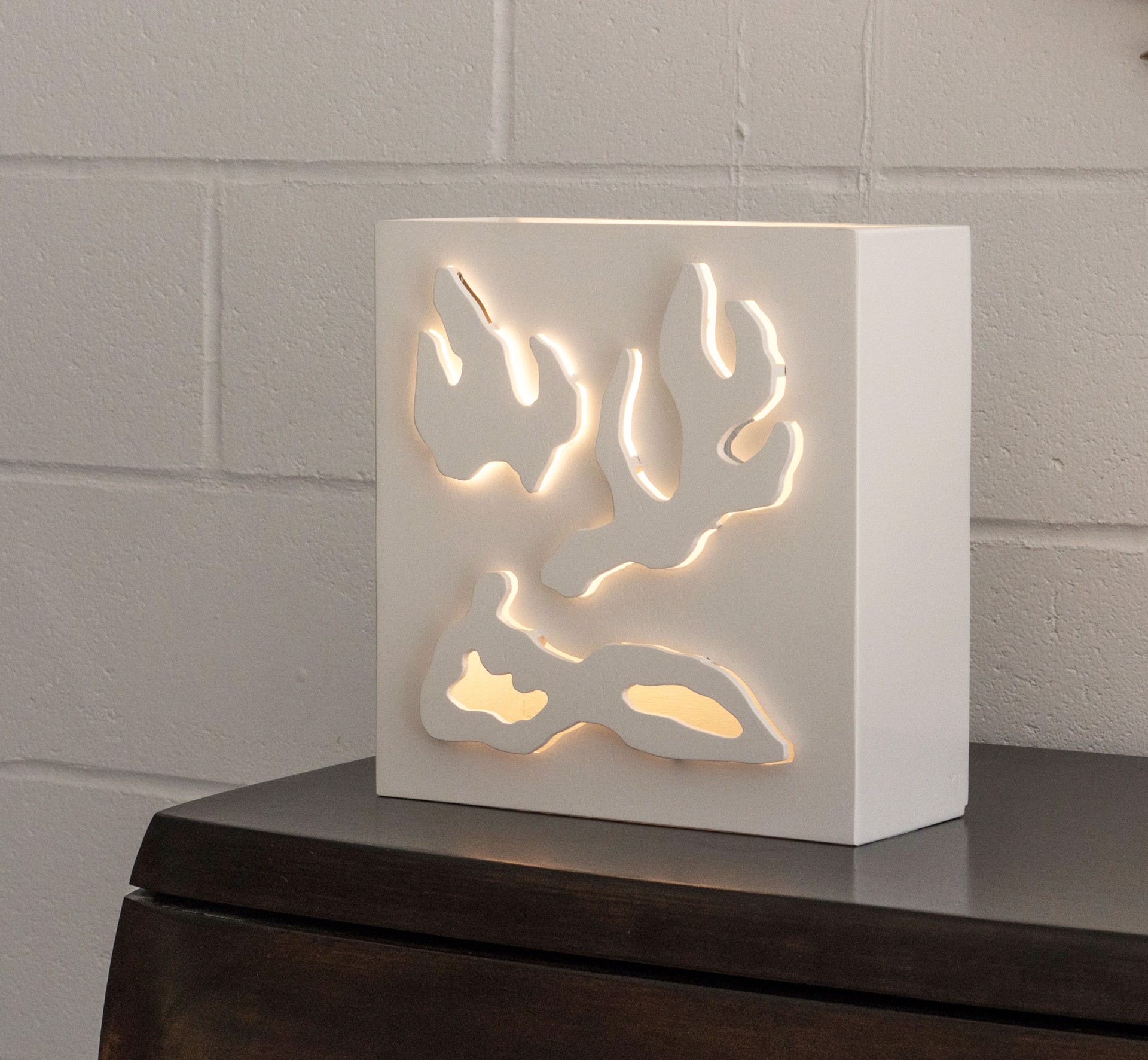 Hand-Cut Wall Light by Jacques Jarrige