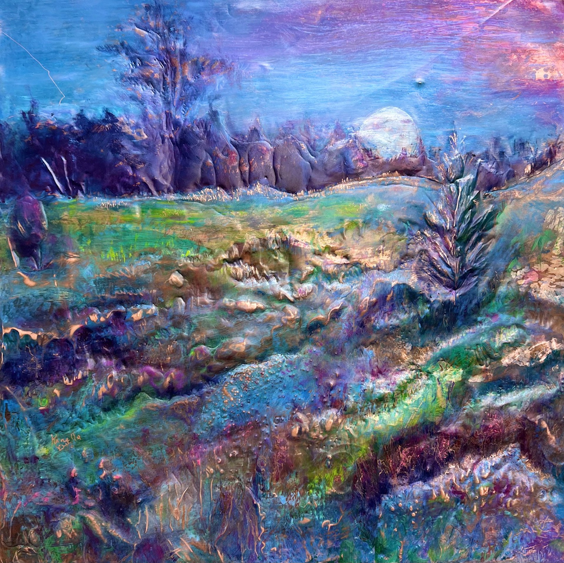 Fields Aglow by Kanella Otto