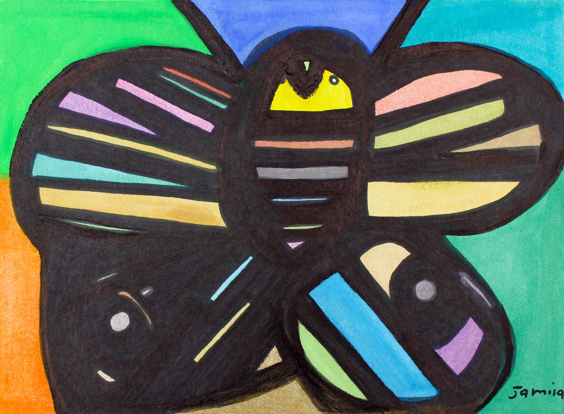 Pretty Butterfly by Jamila Rahimi