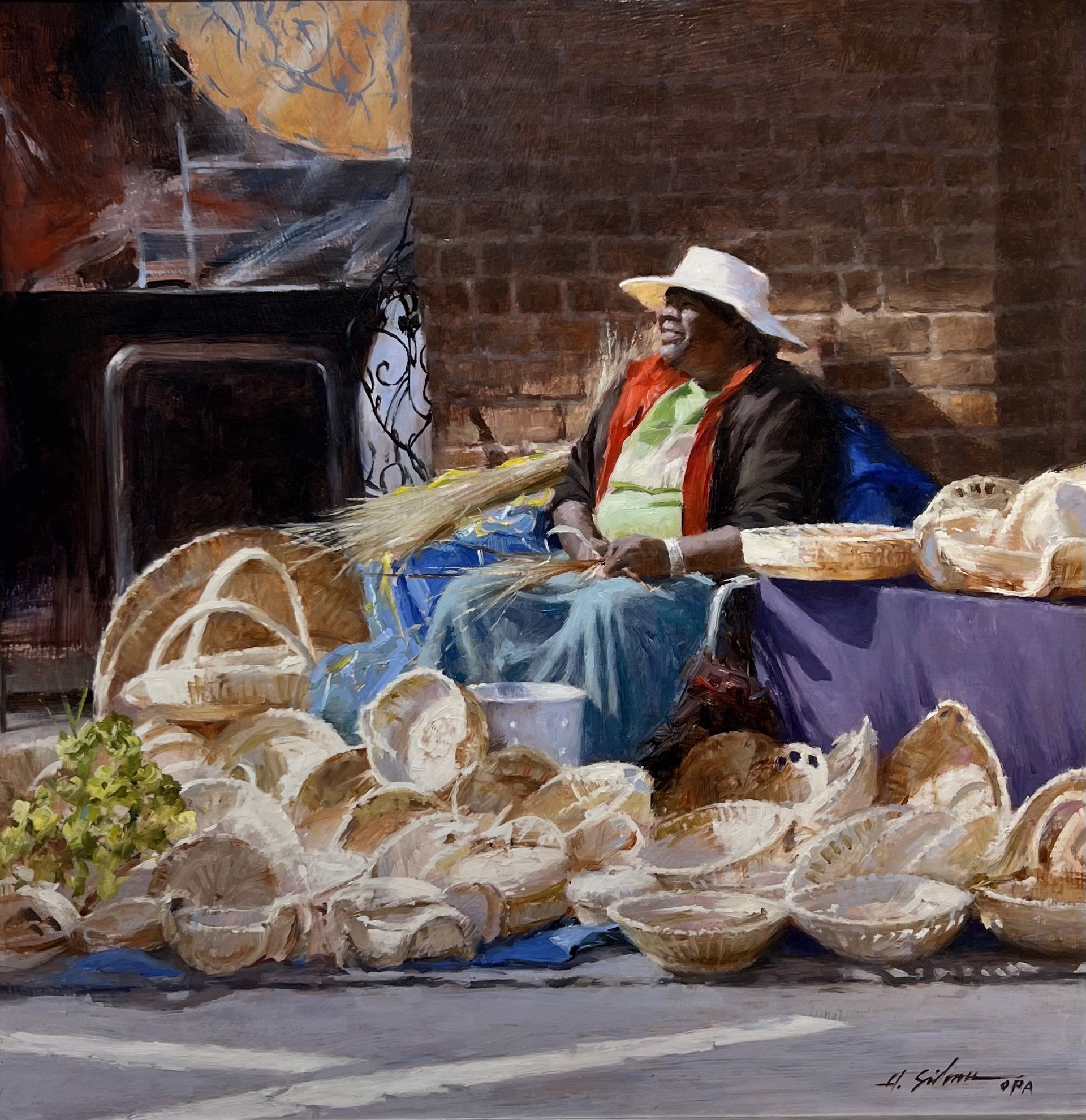 Basket Weaver by Hodges Soileau