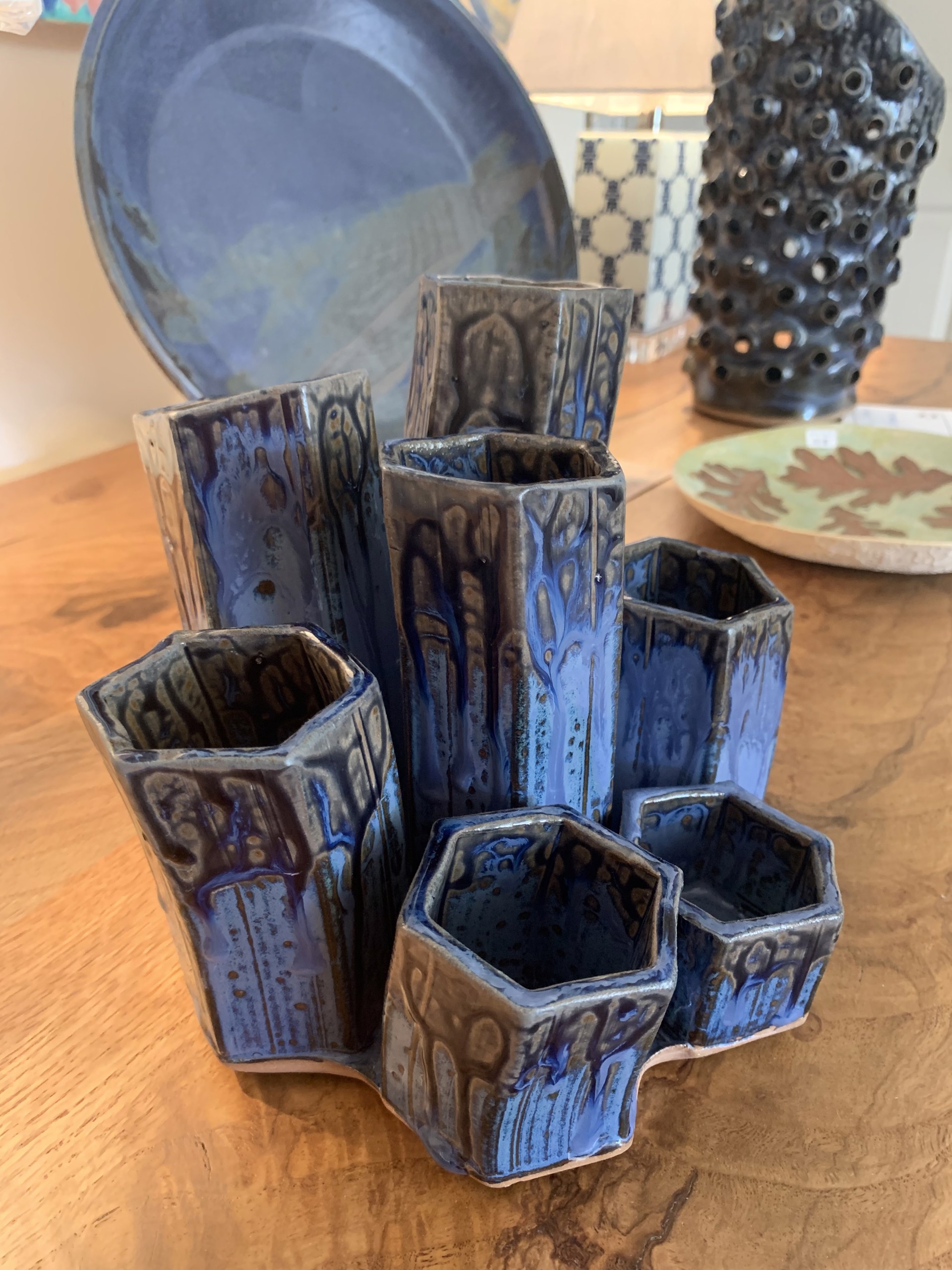 Blue Vase by Elizabeth Edwards