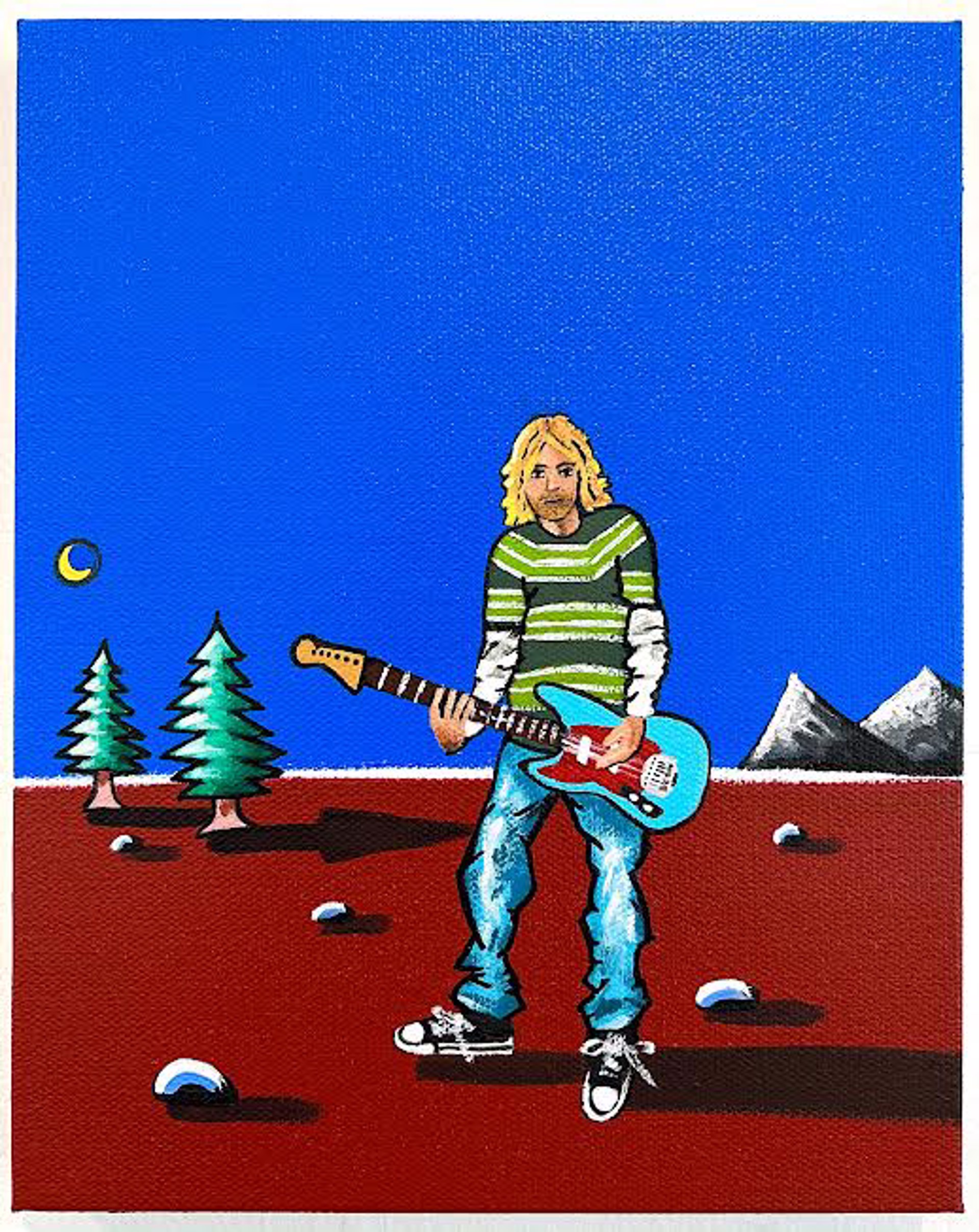 Kurt Cobain by Matthew Hanzman