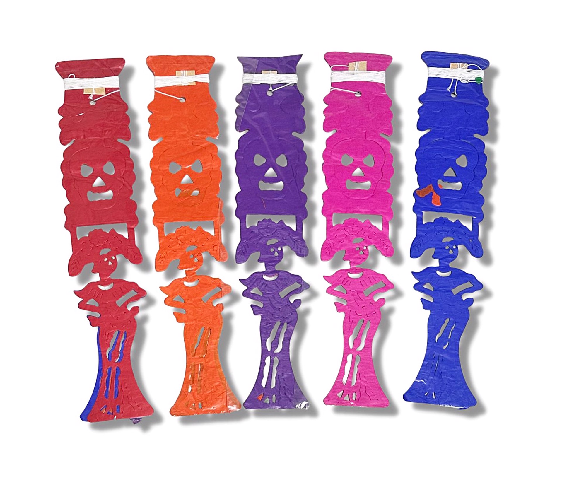 Papel Picado - Tissue Paper Catrinas, Assorted Colors by Indigo Desert Ranch - Day of the Dead