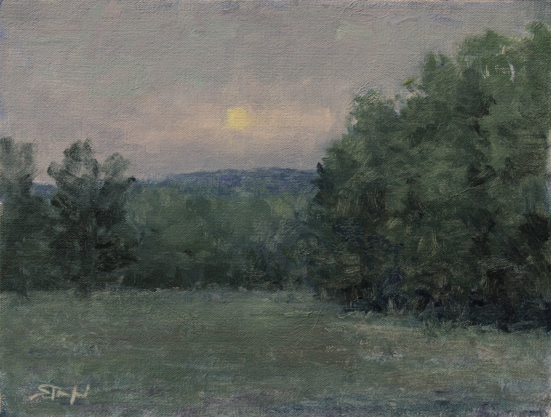 Evening in the Blue Ridge by John Stanford