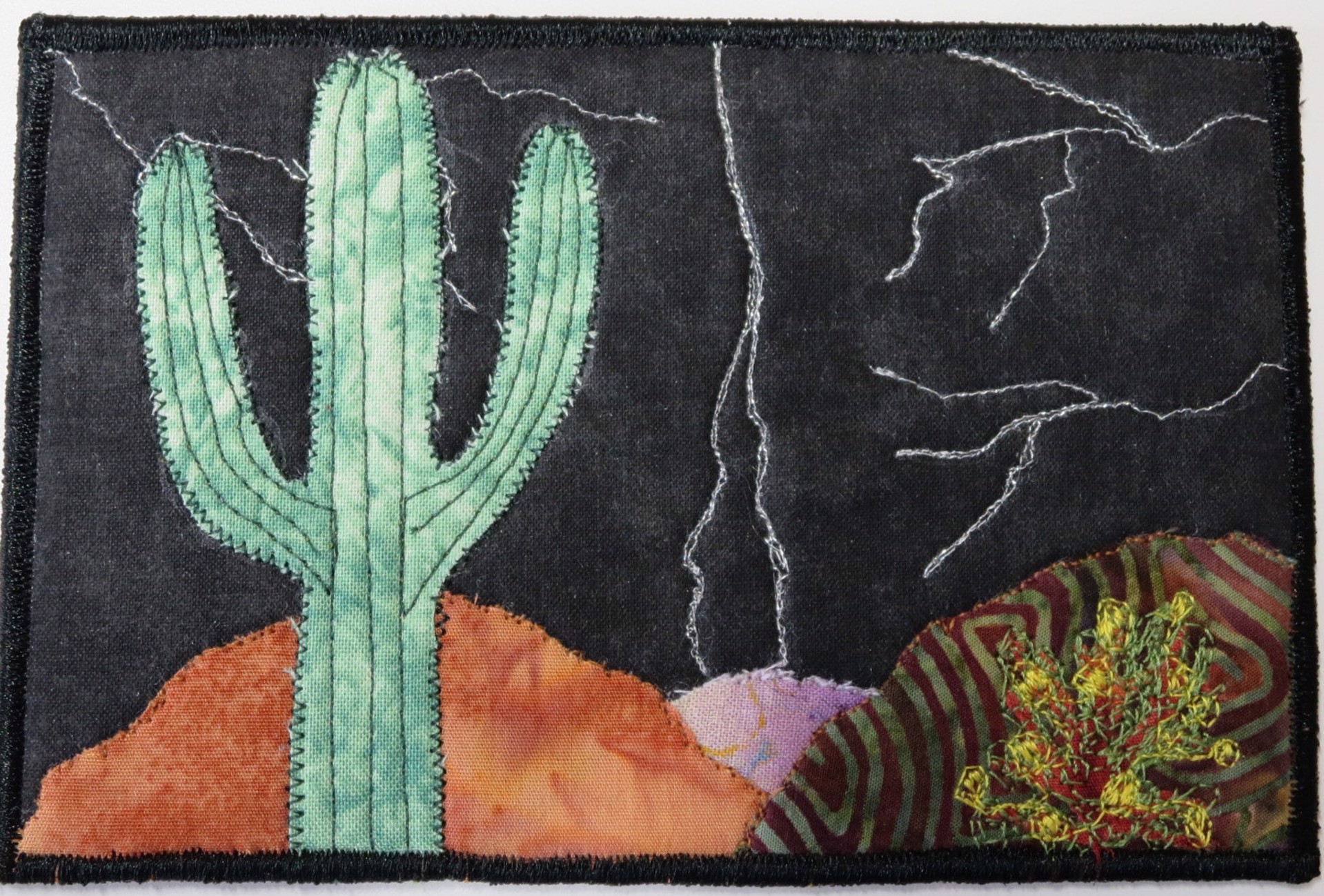 Monsoon Saguaro by Cheryl Langer