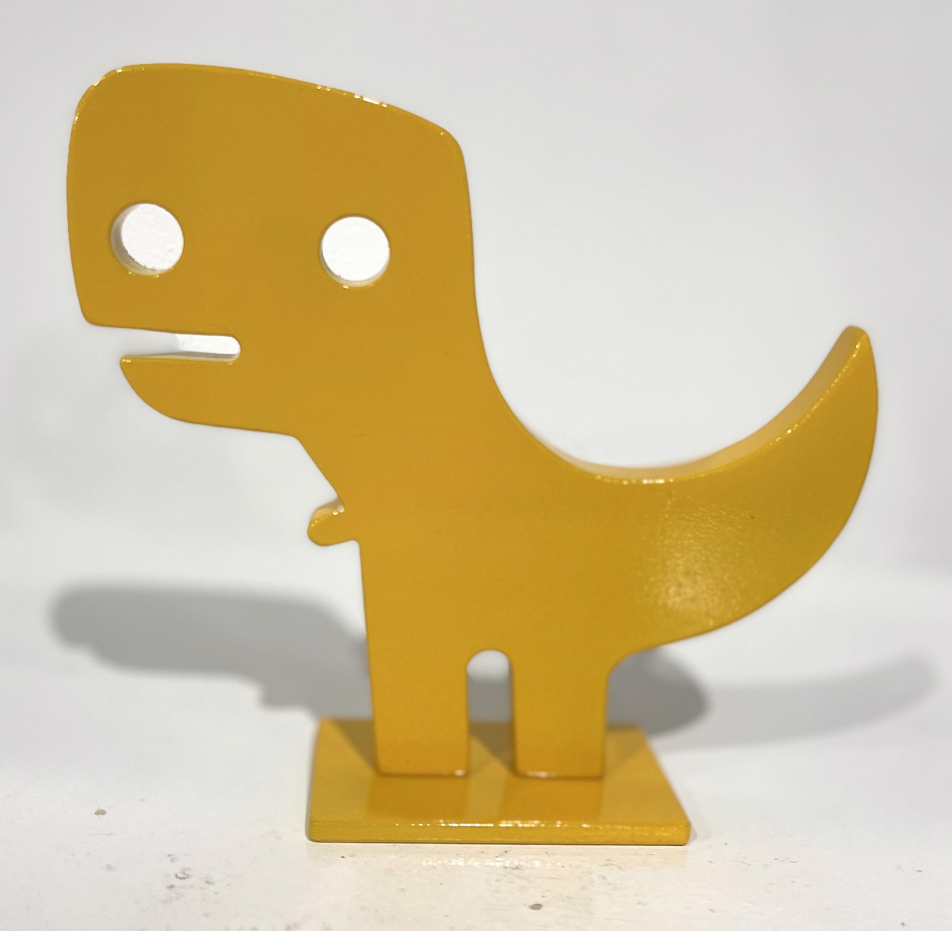 Yellow T-Rex by Jeffie Brewer