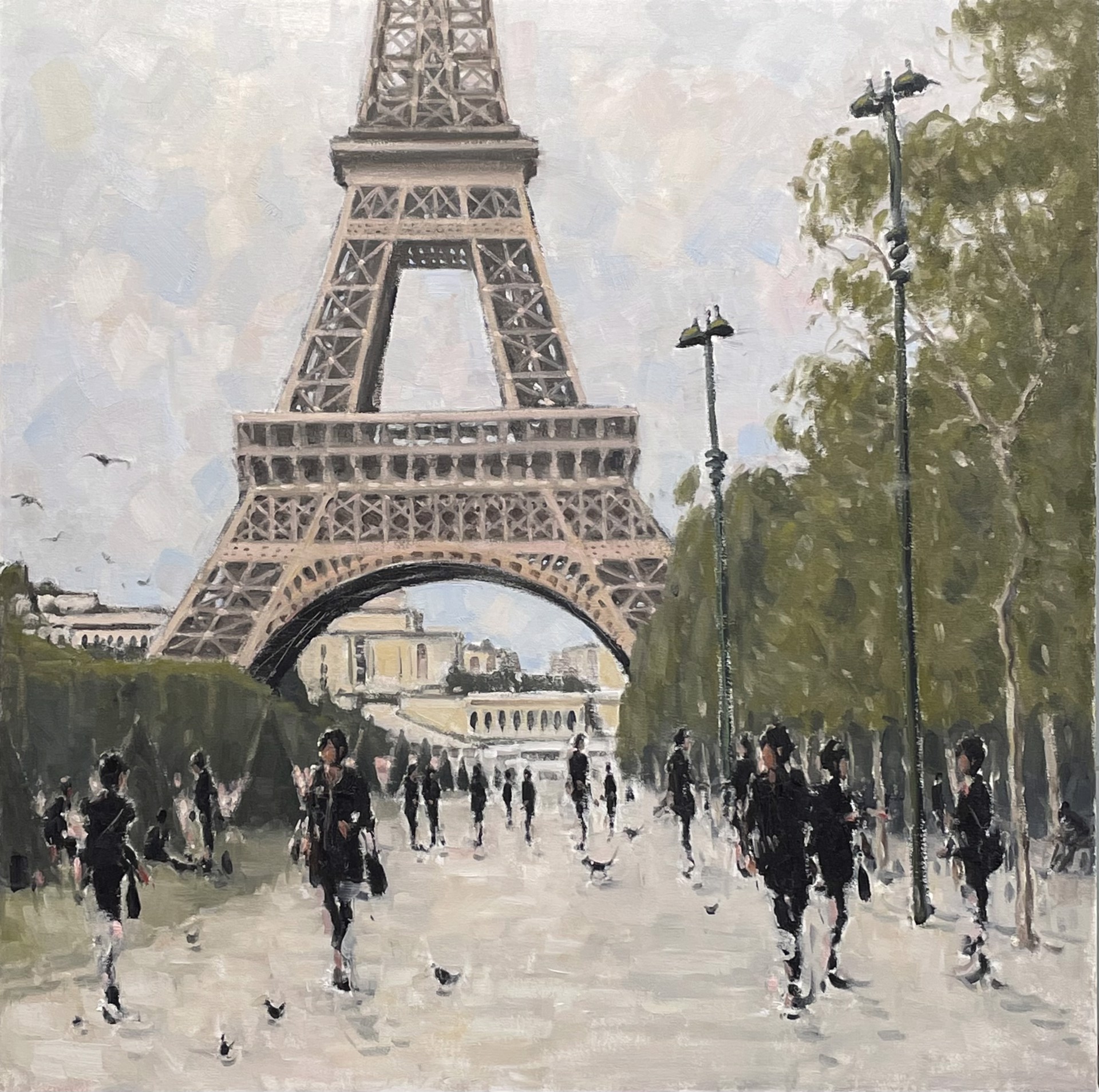 Eiffel Promenade by Brett Weaver