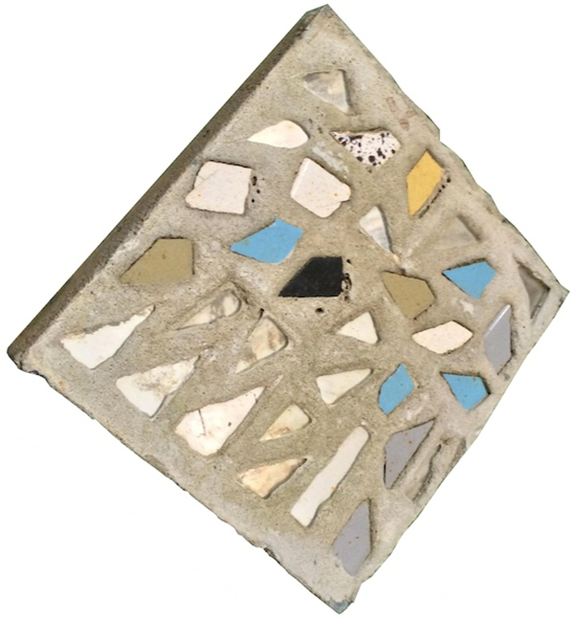 Mosaic Stone by Howard Finster