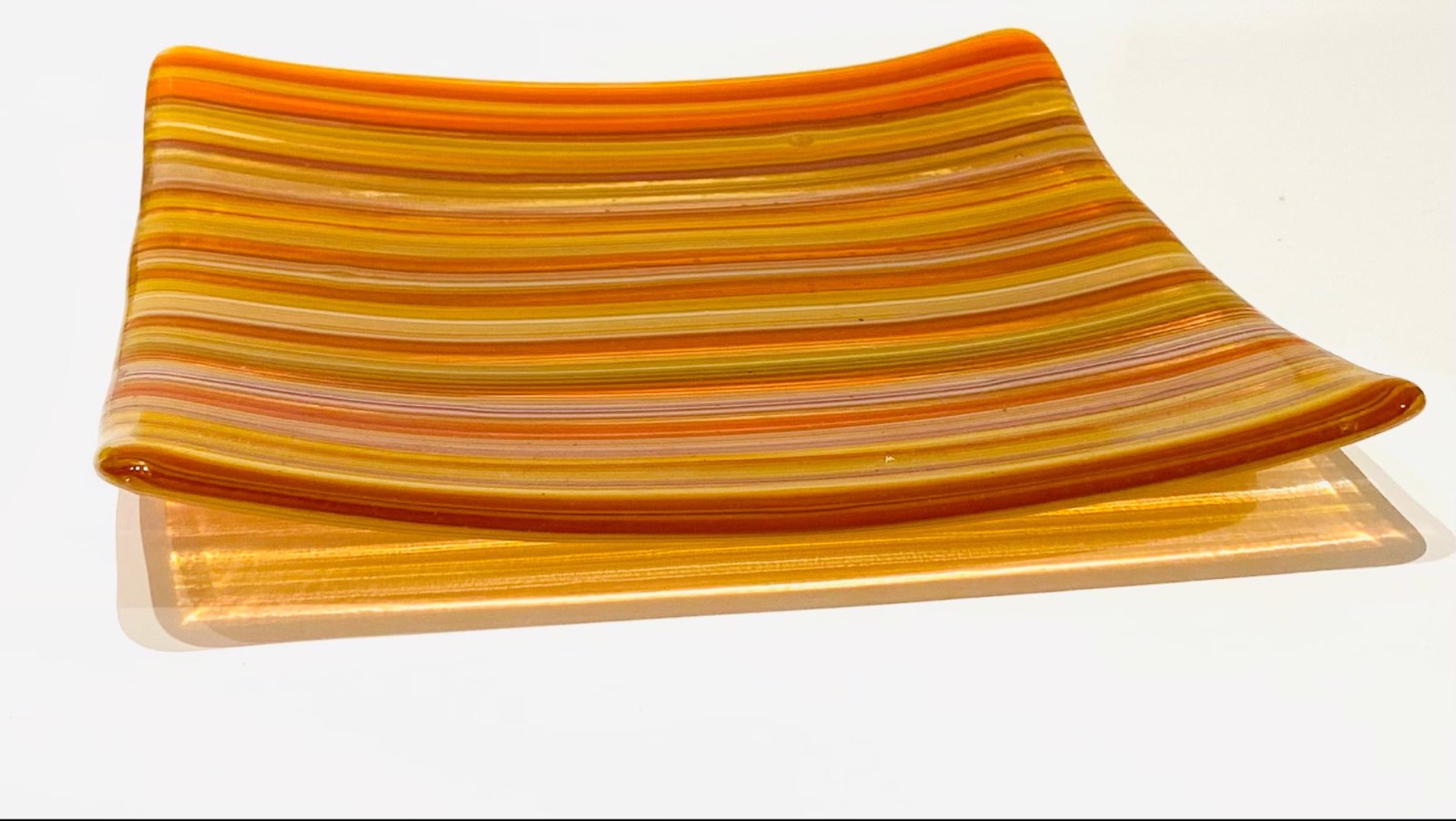 Plate~Orange Rods by Greg Rawls