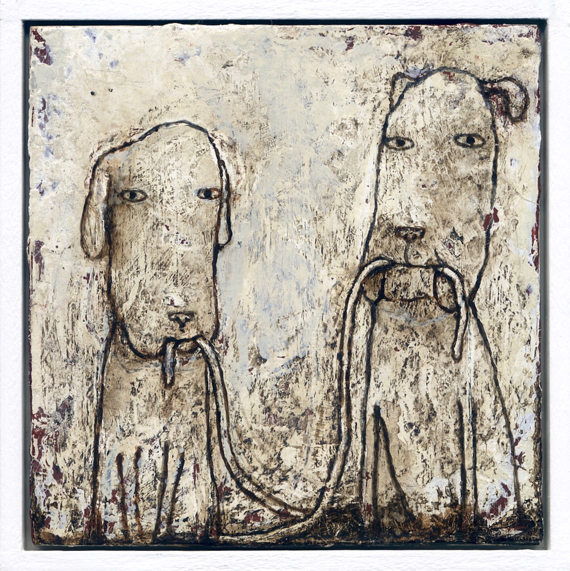 Two Dogs by Rebecca Doughty