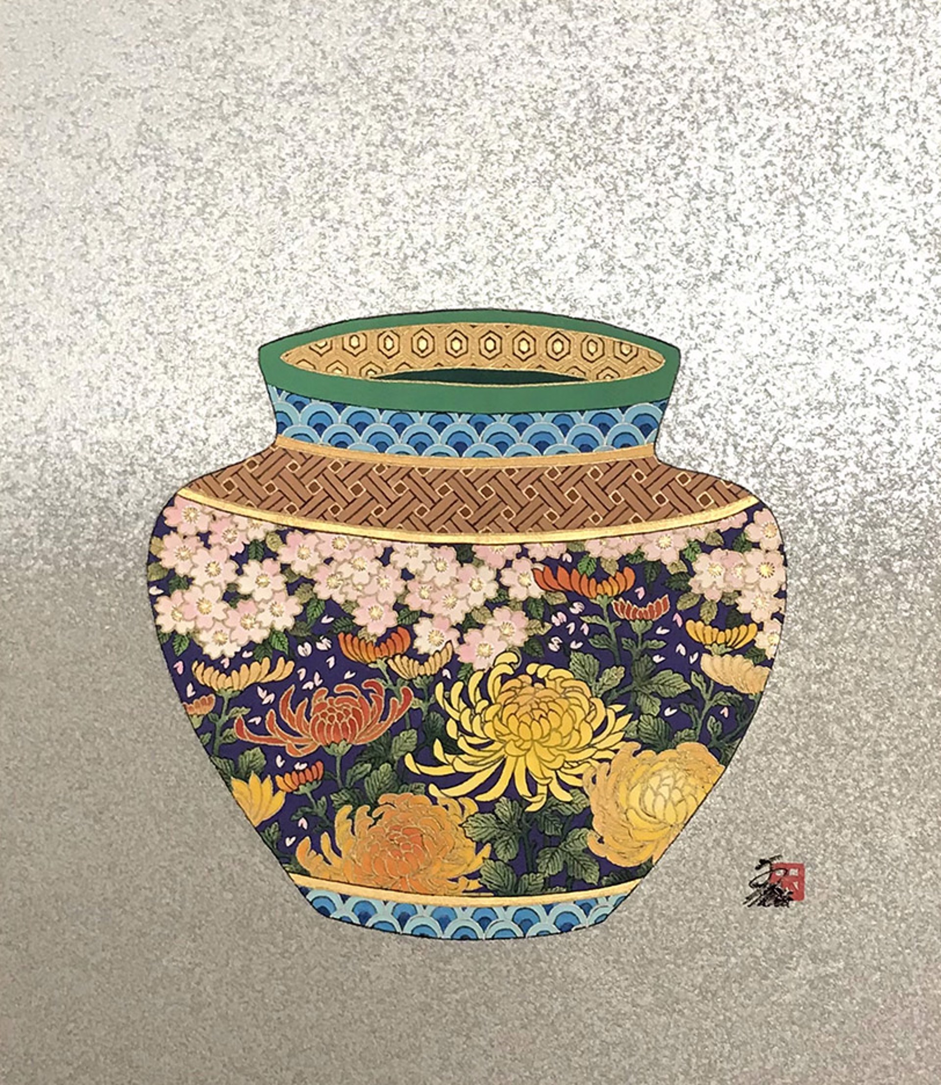 Fantasy Of Vase 7 by Hisashi Otsuka