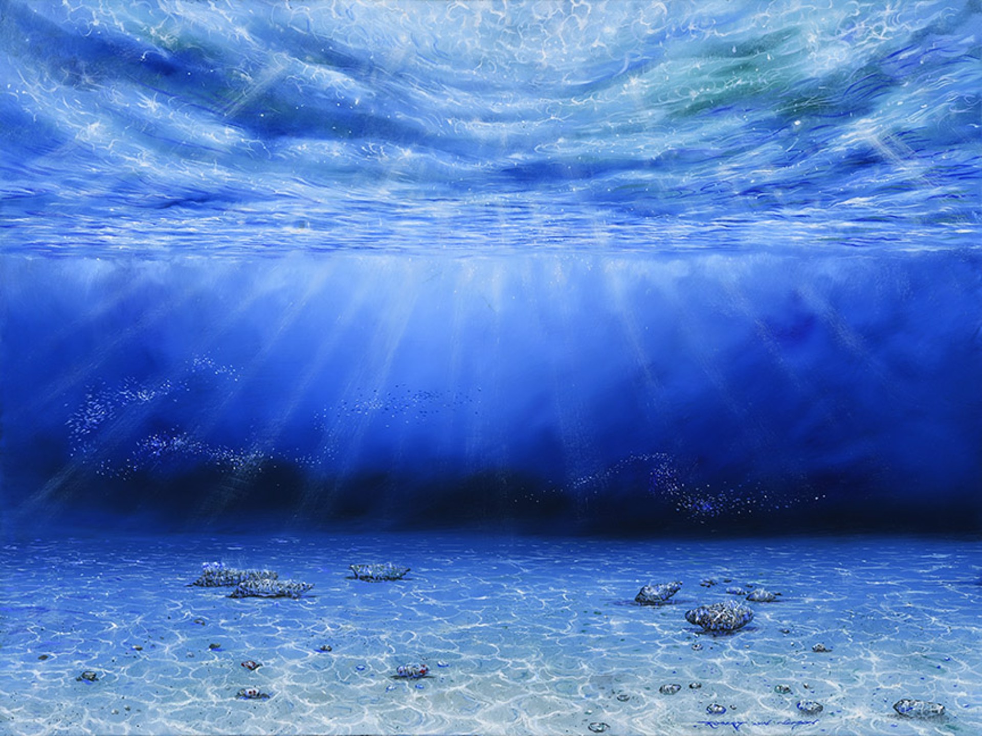 Blue Wisdom by Robert Lyn Nelson