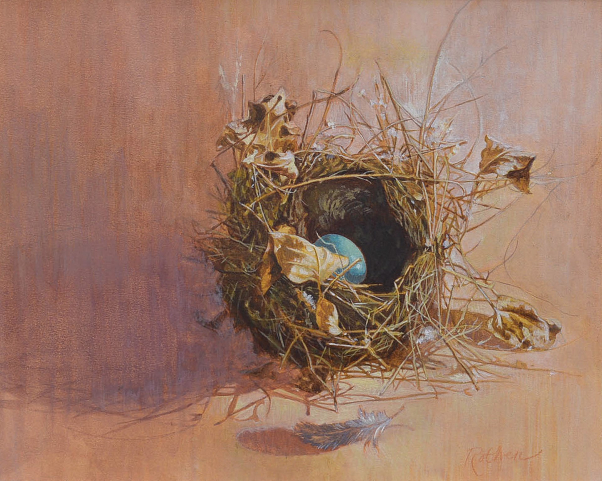 Autumn Nest by Sue Rother