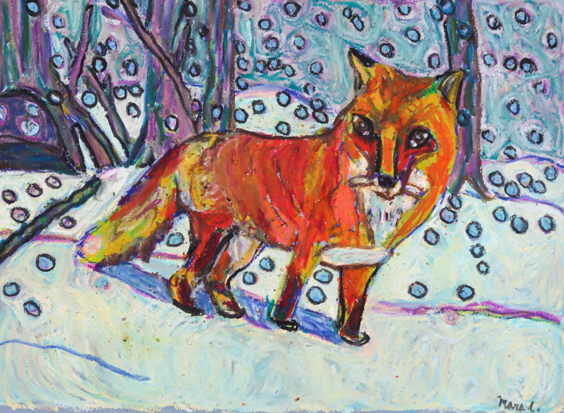 Hunting in Winter by Mara Clawson