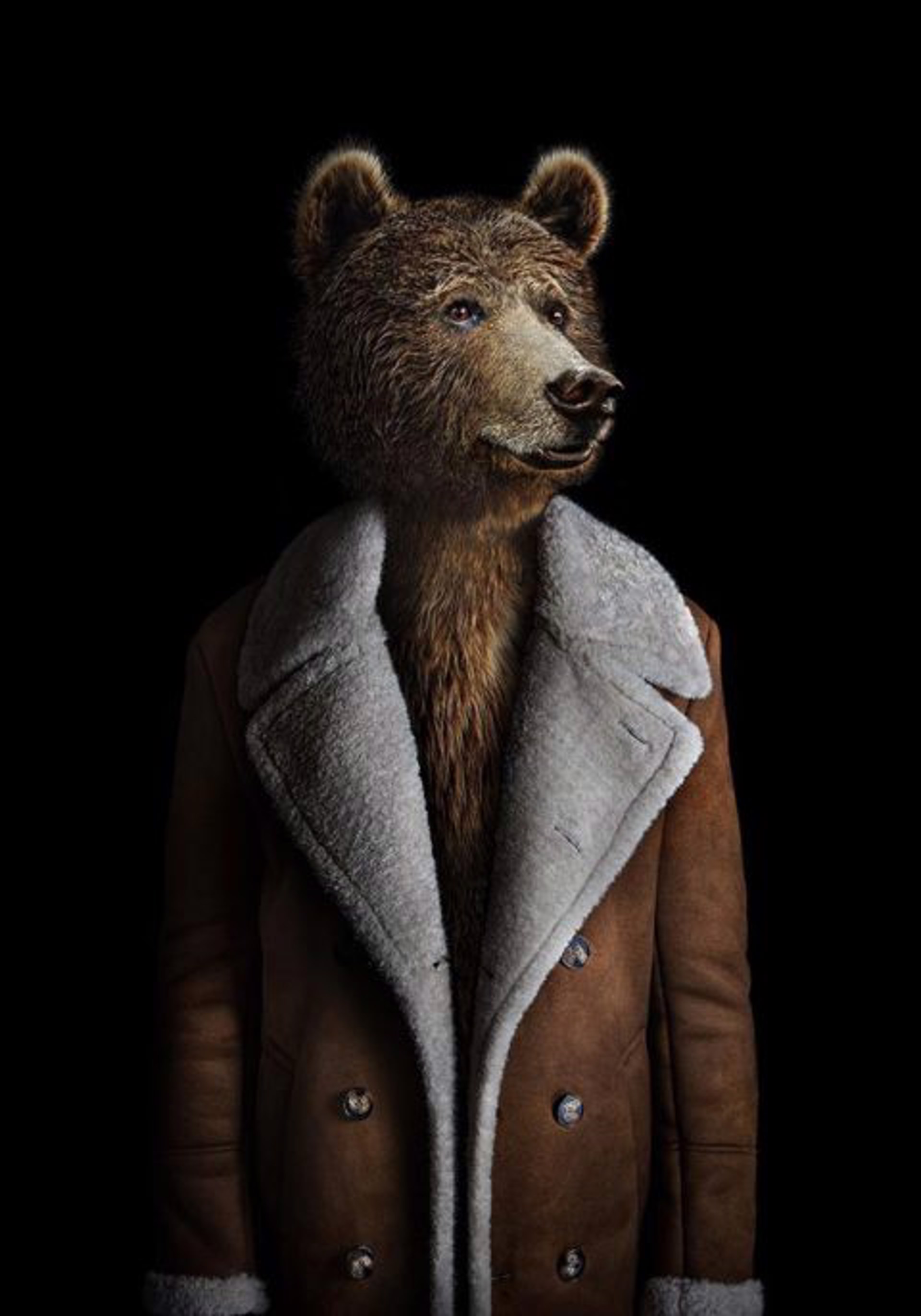 Retrato numero 82_bear by Miguel Vallinas