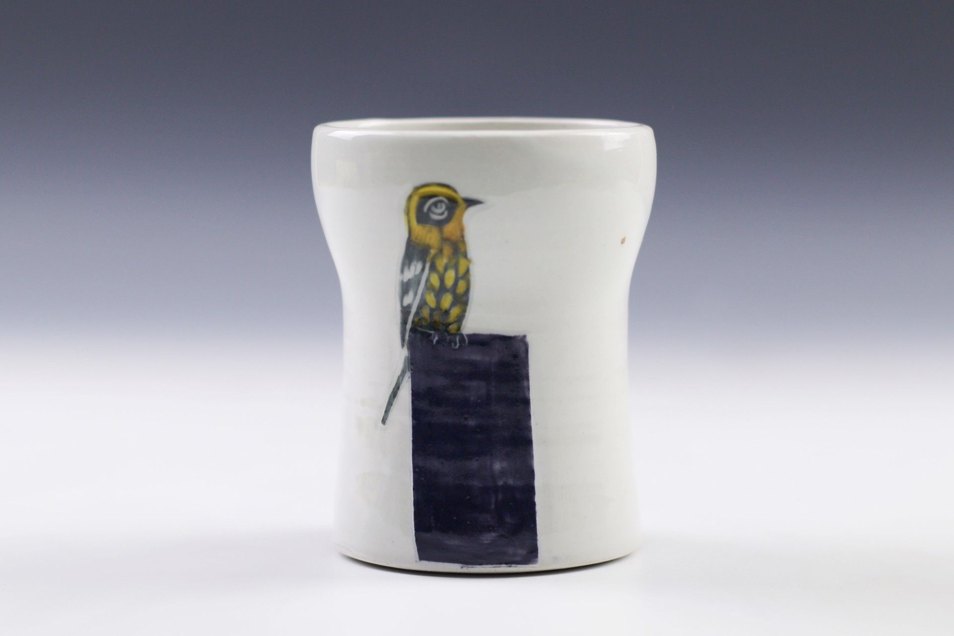 Warbler Tumbler by Glynnis Lessing
