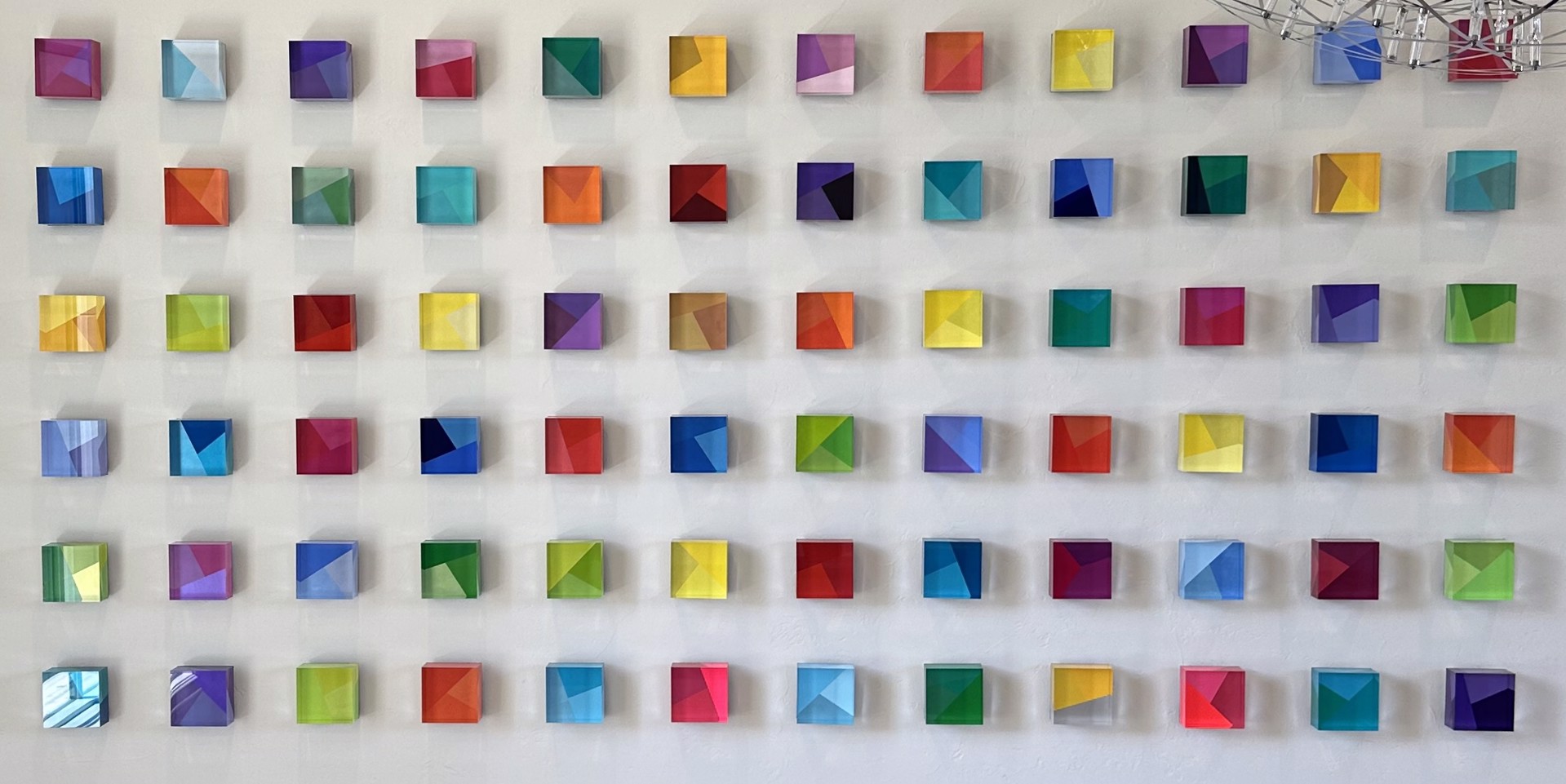 Set of 72 Cubes by Katherine Houston