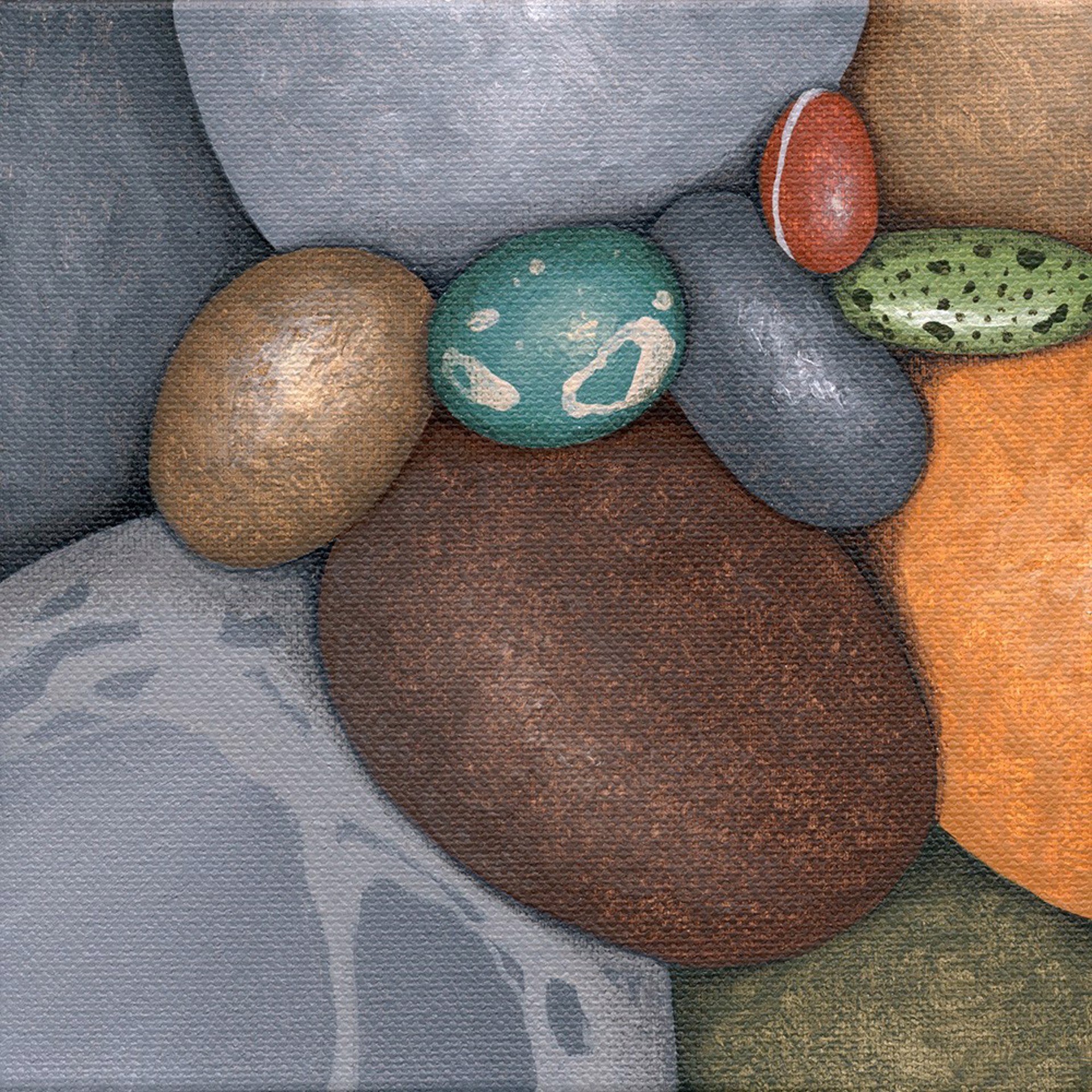 Pebble Painting #623 by Kristina Boardman