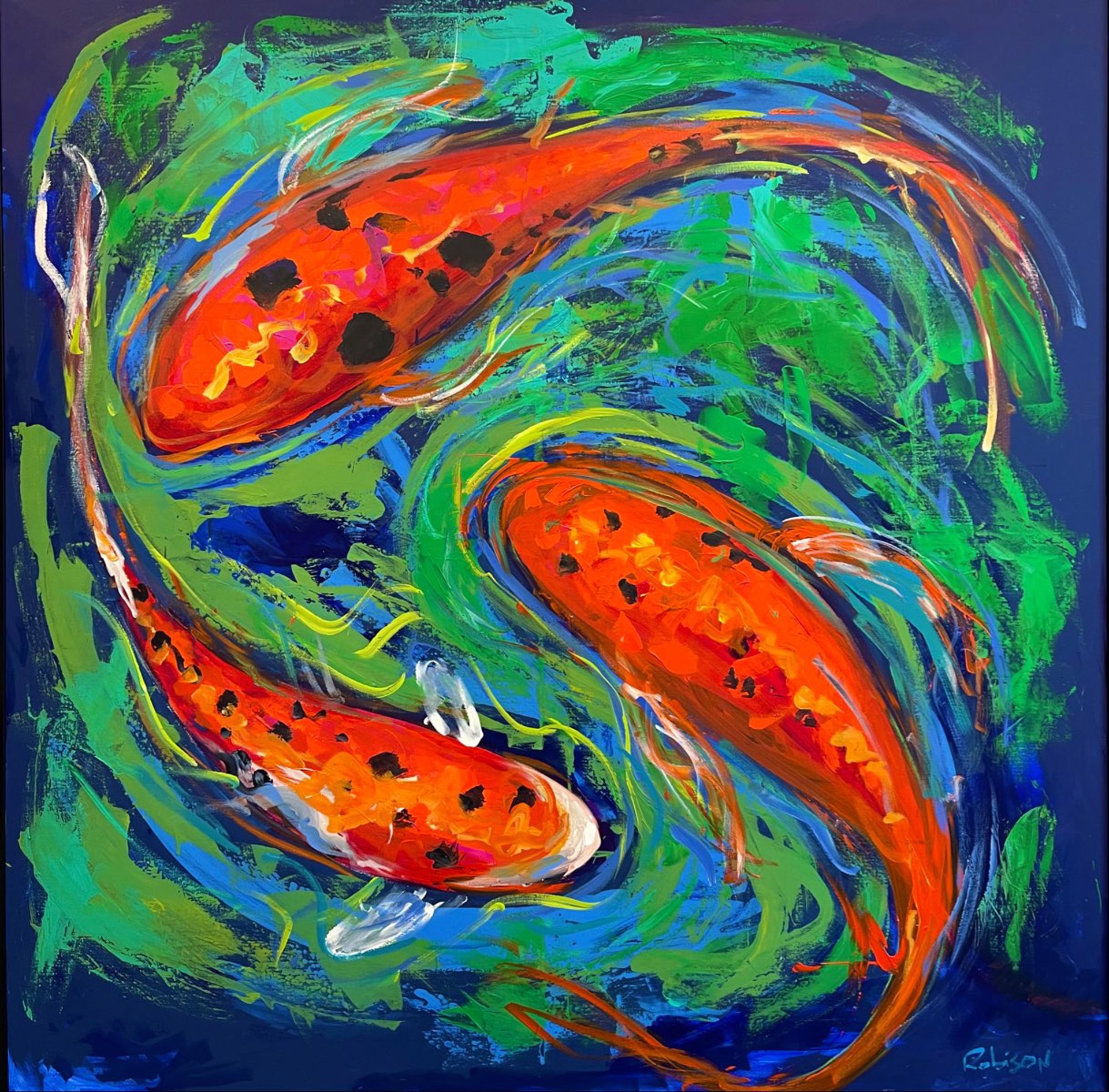 Koi Luck Club by Eric Robison