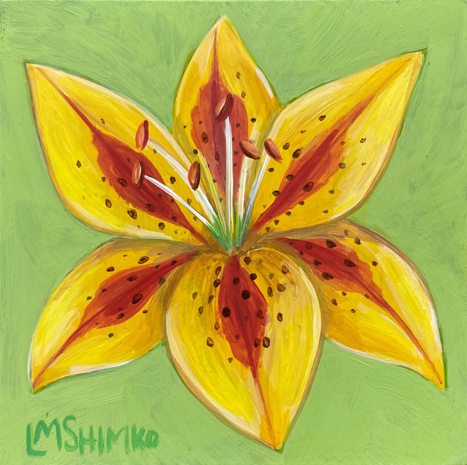 Joy Lily I by Lisa Shimko