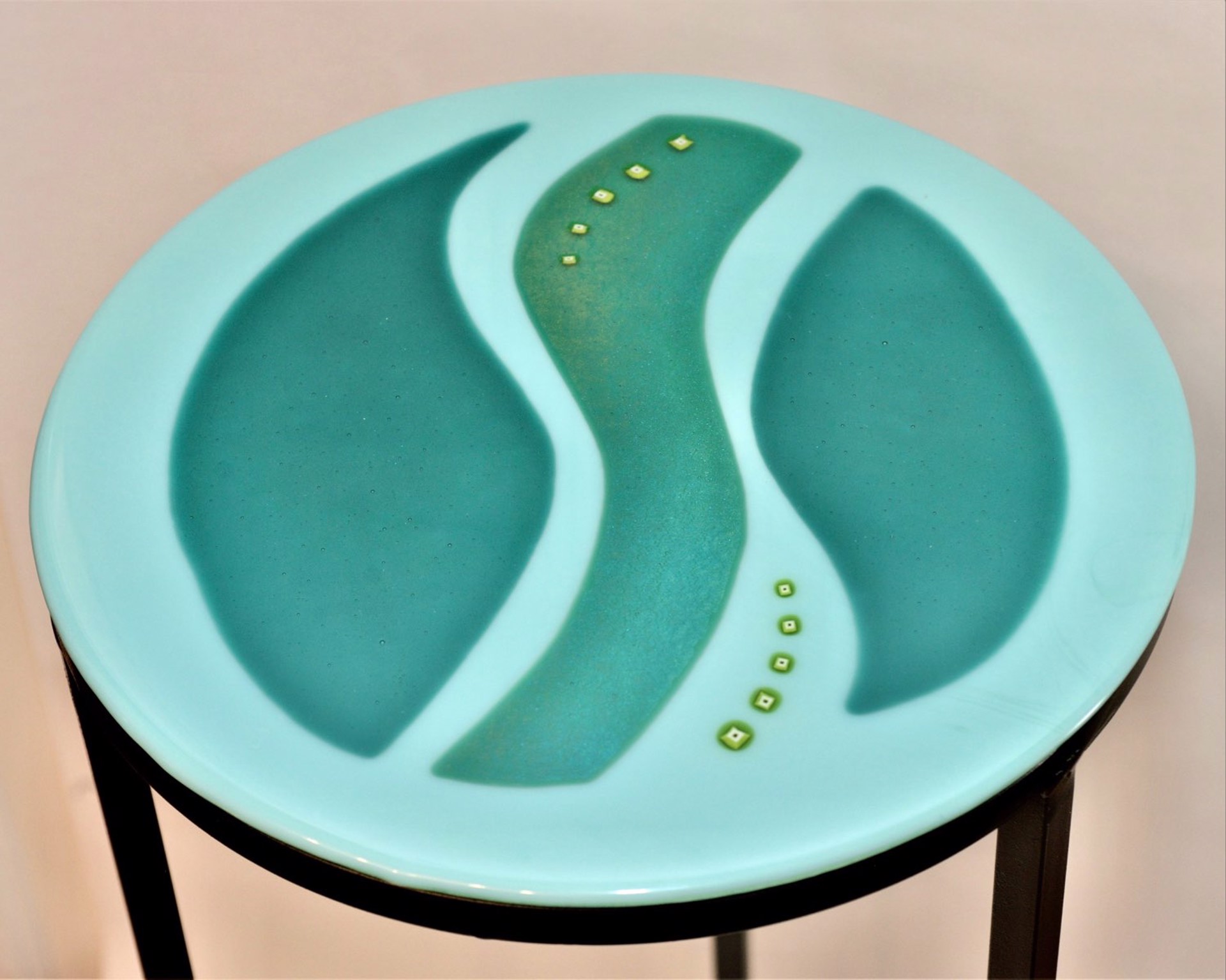 Robins Egg Blue Table by Kathrine Jost