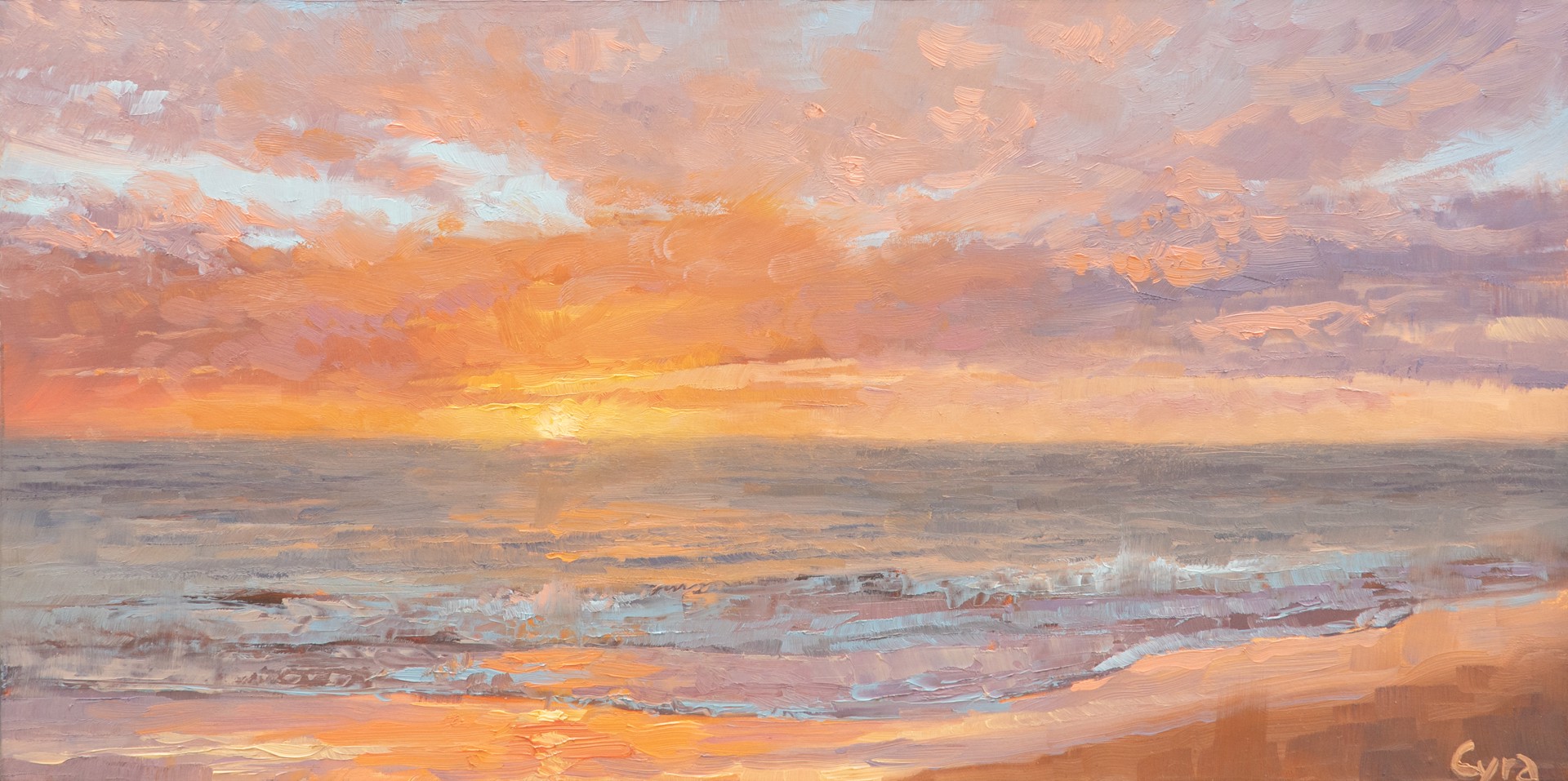 Seaside Sunrise by Michael Cyra