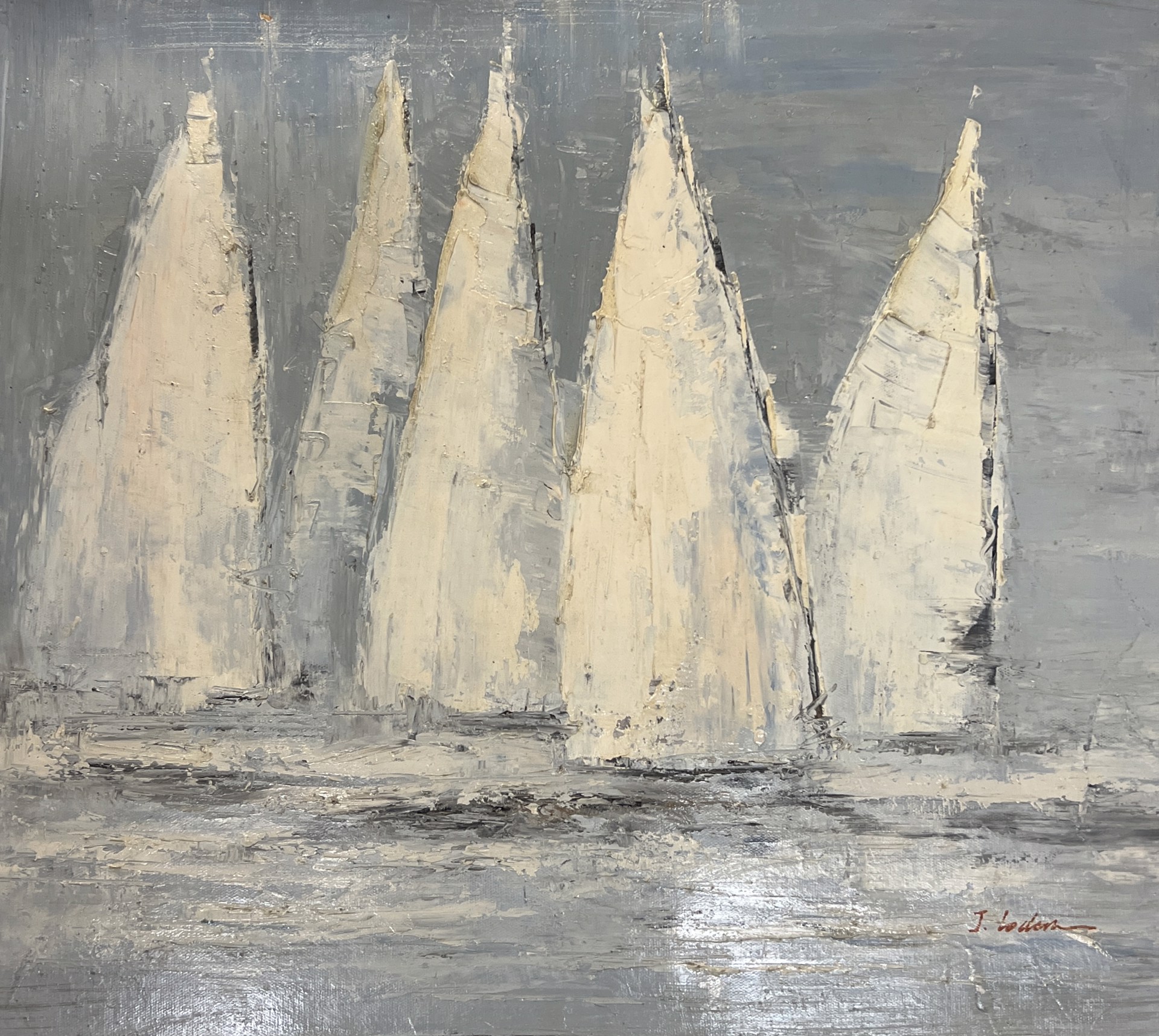 WHITE SAILS by J LODEN
