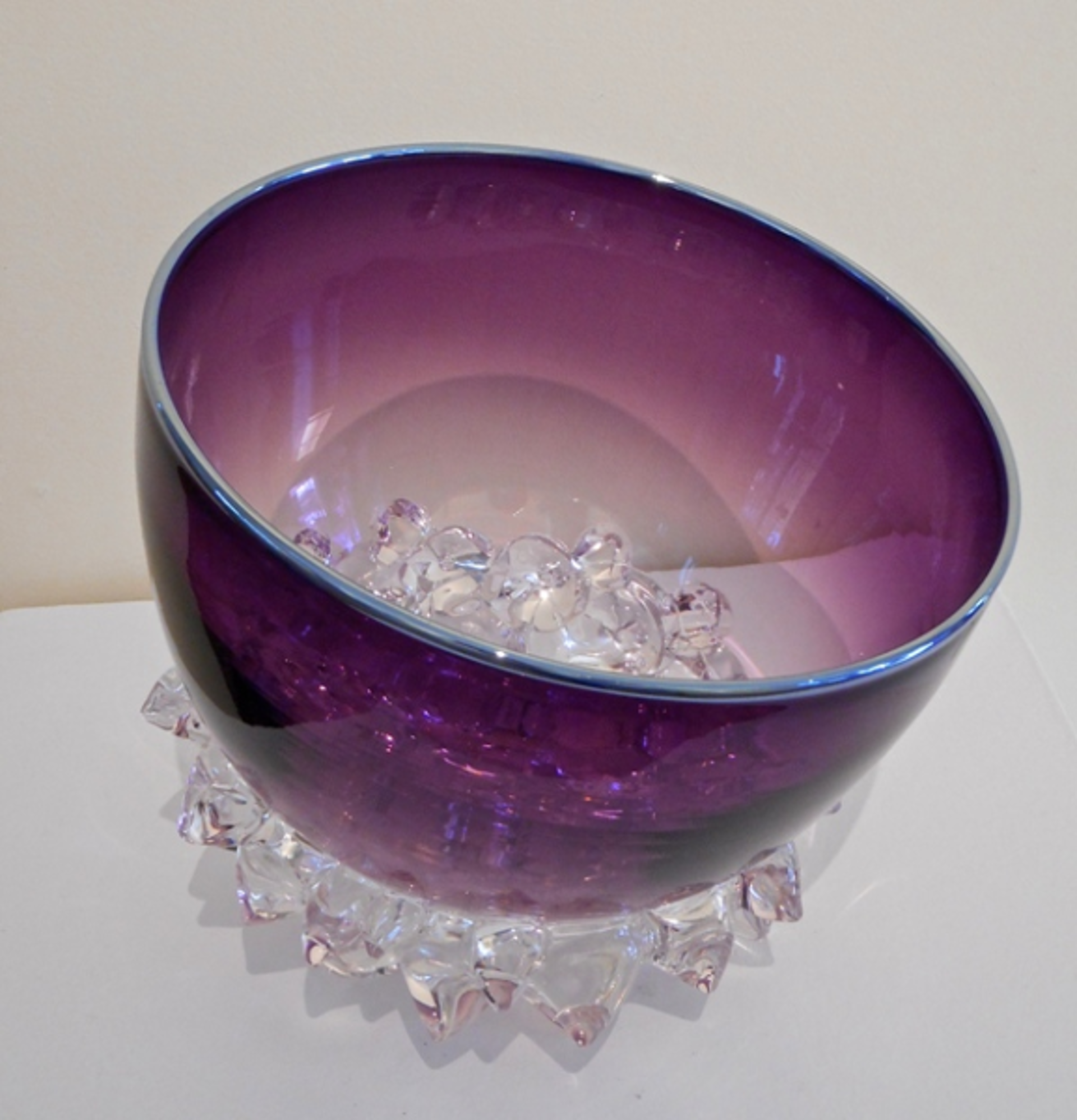 Thorn Vessel (Purple Plum/Silver) by Andrew Madvin