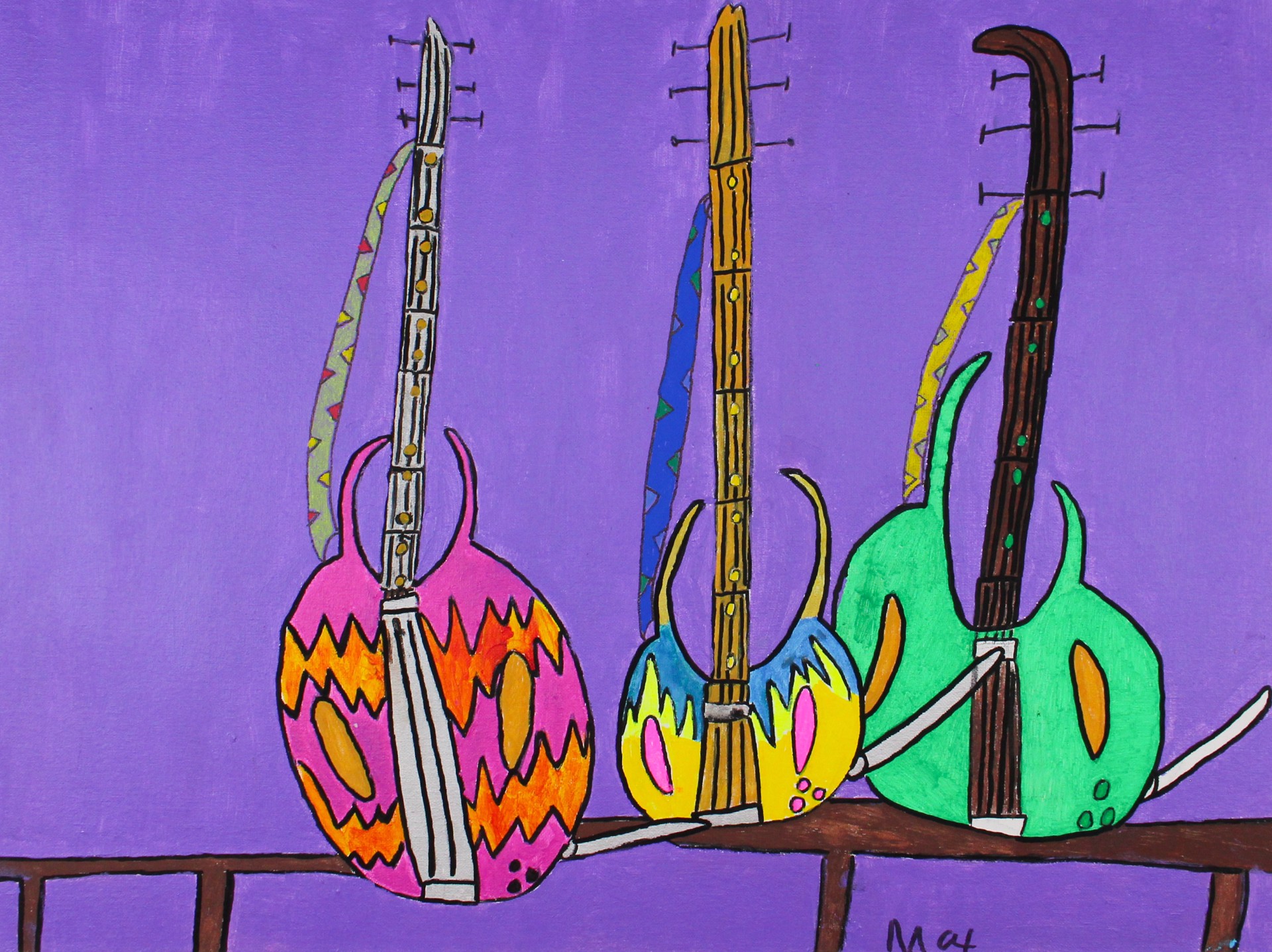 Guitars in the Show by Max Poznerzon