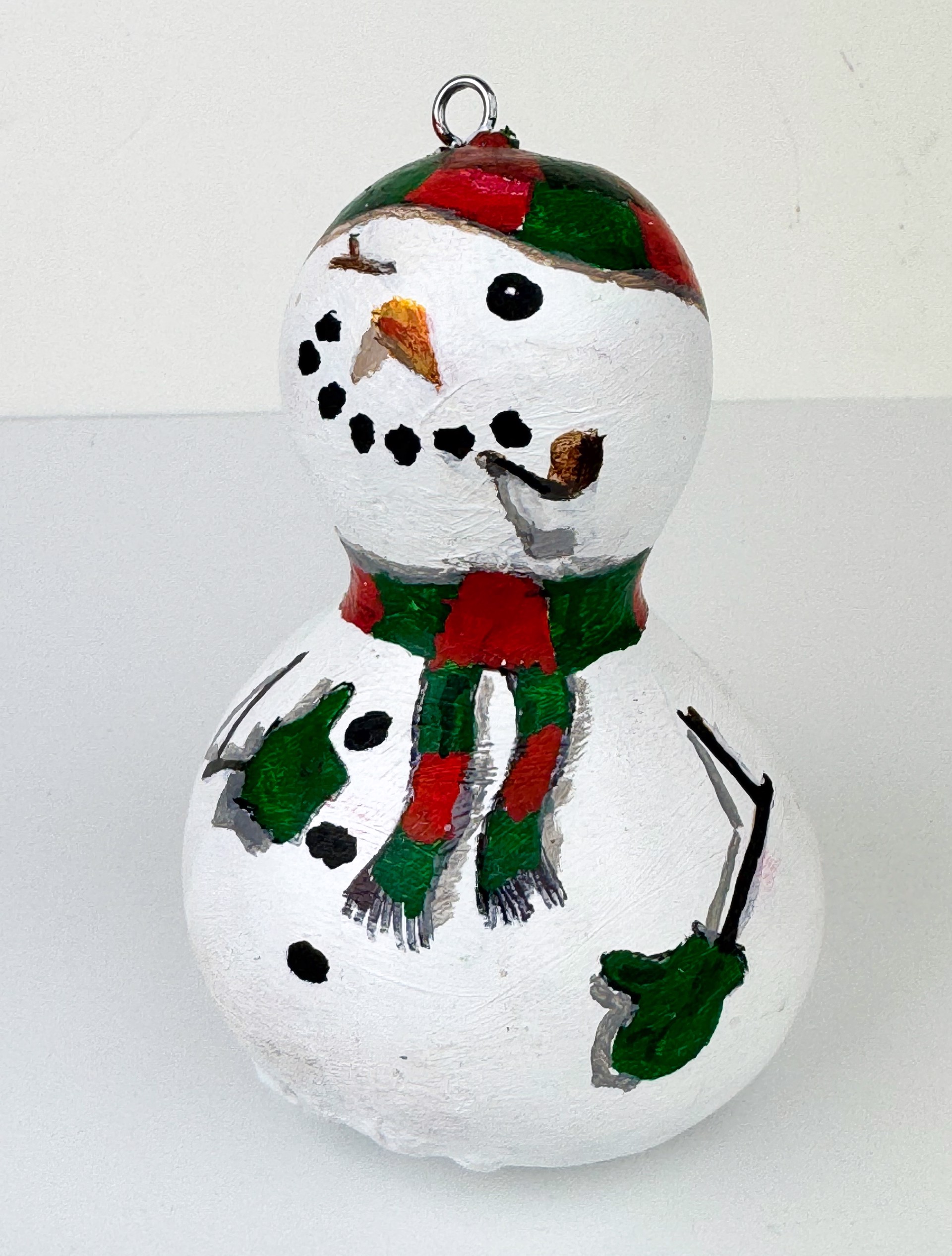 Winking Snowman by Mike Knox