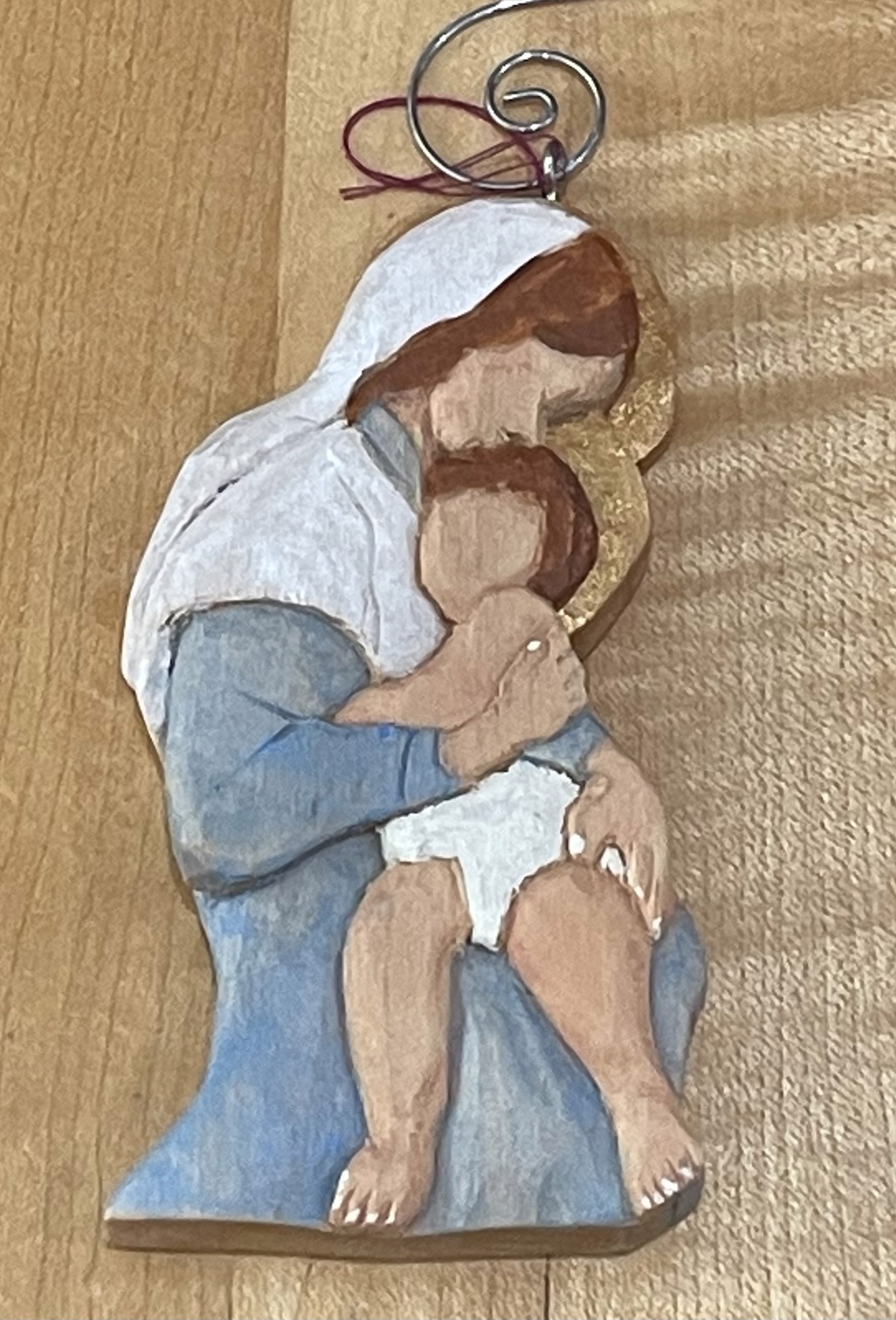 11 MaDonna and Child Small by Jeanne Mahan