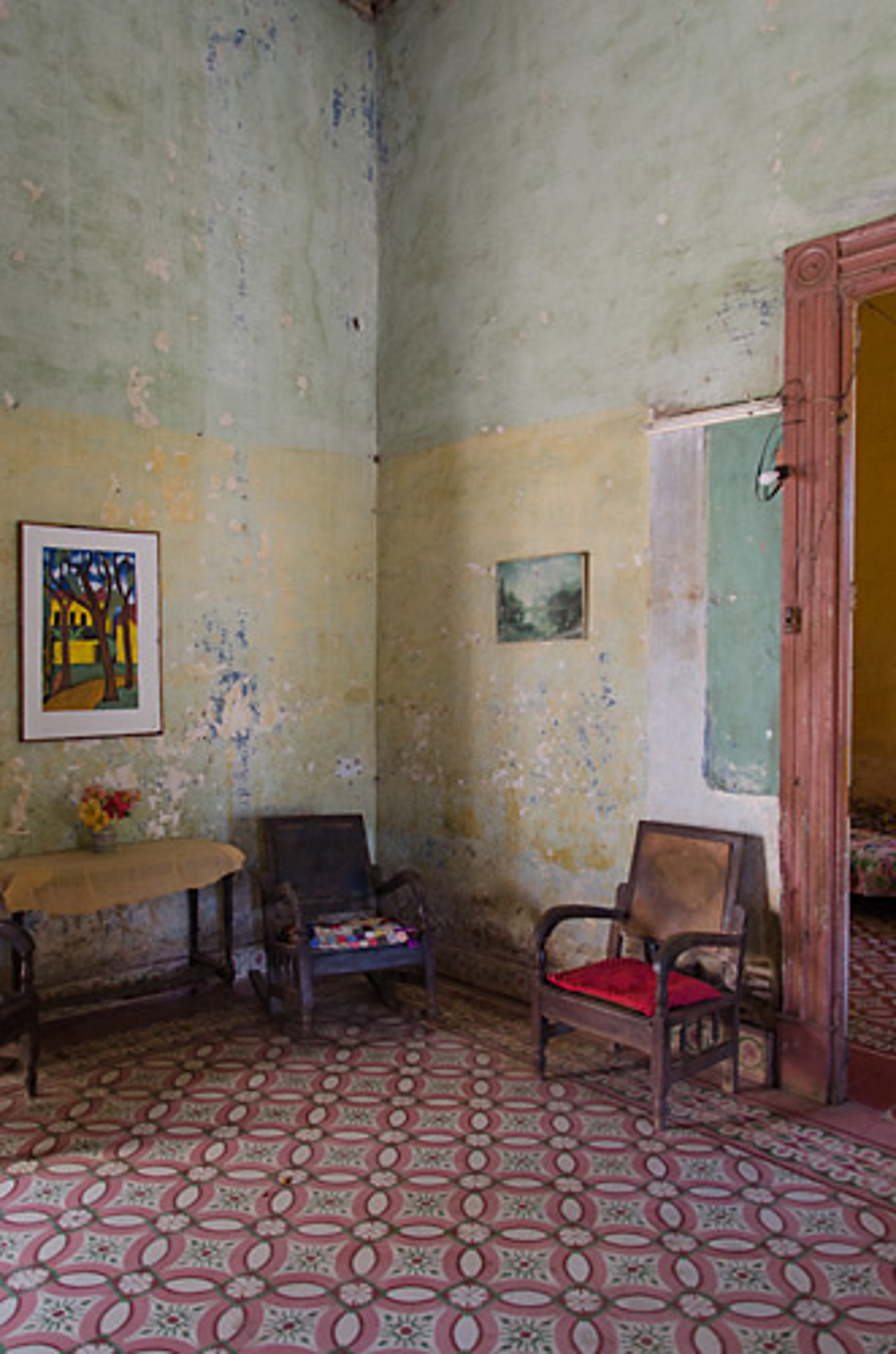 Sugar Plantation House, Sancti Spiritus, Cuba by Ron Rocz