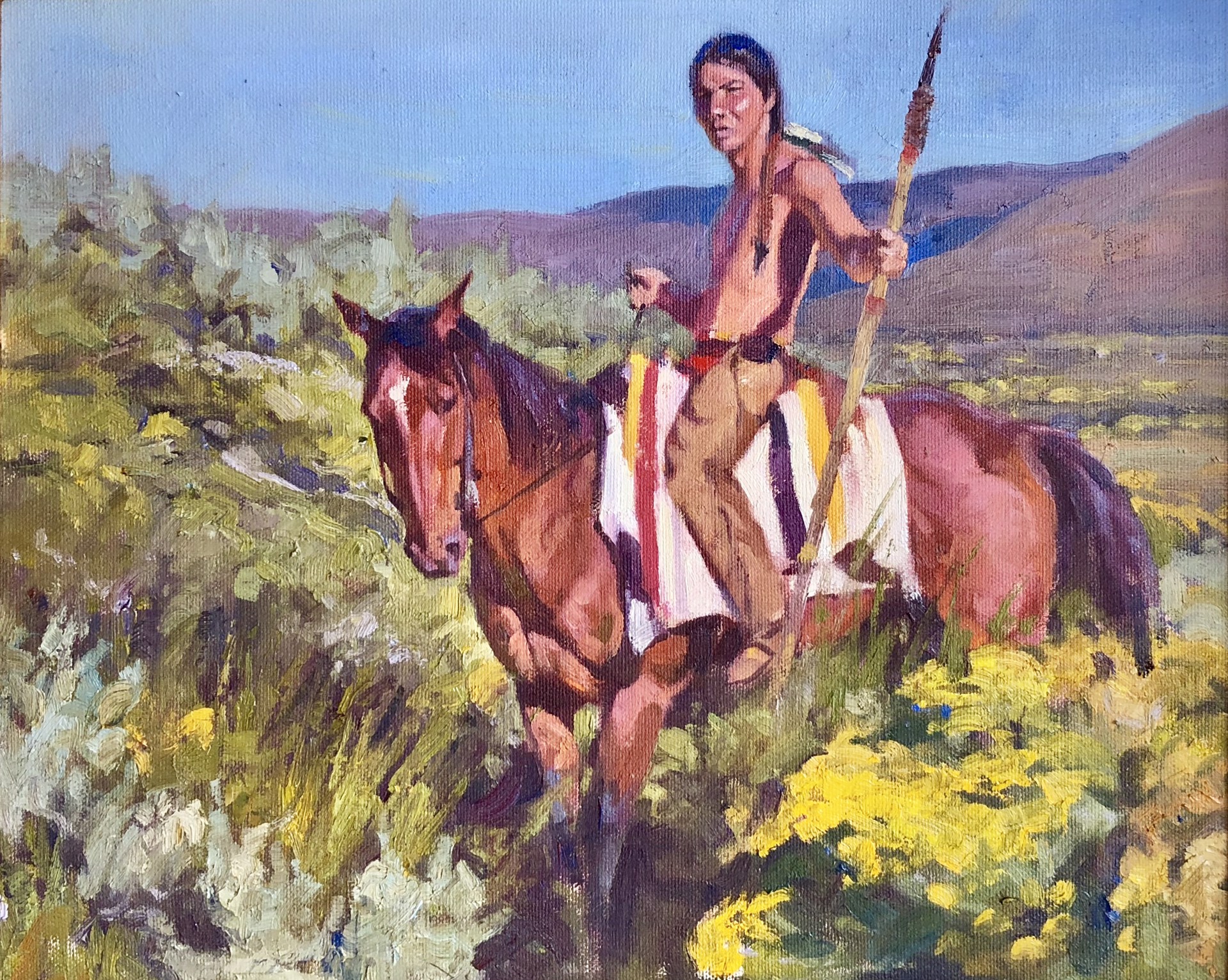 Arapaho Soldier by Charles Dayton