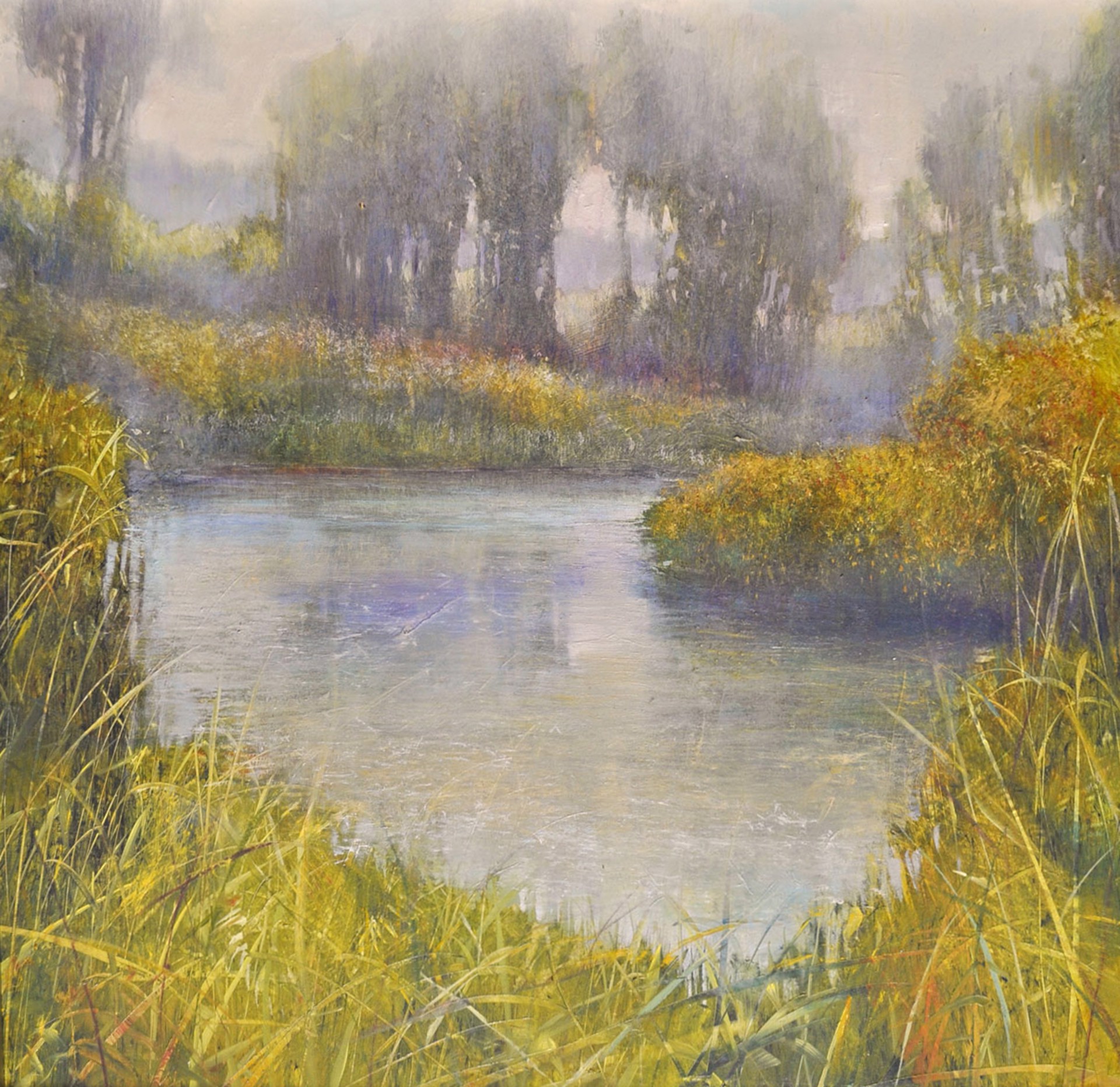 August River Mist by David Dunlop