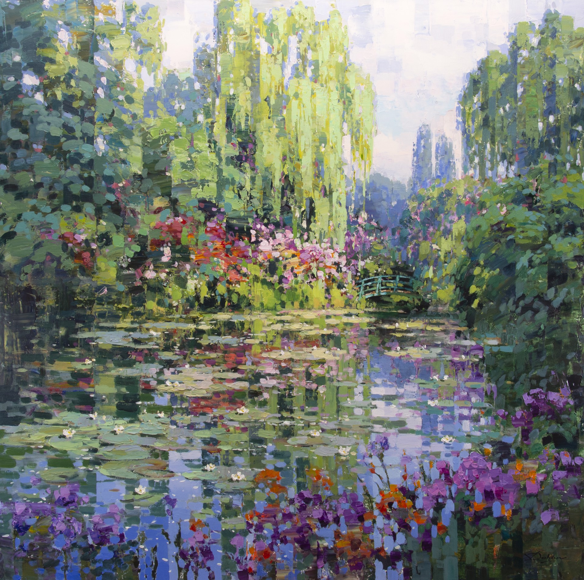 Pond Blossom by Vadim Dolgov