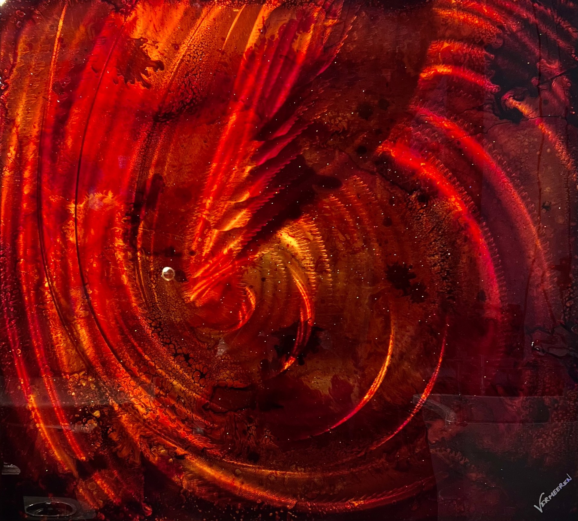 Crimson Spin by Jeff Vermeeren