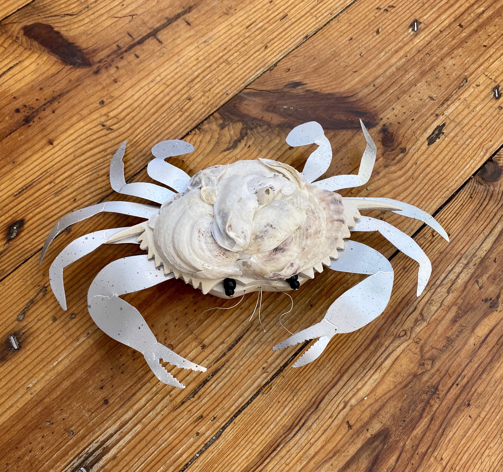 Pincher; Medium Oyster Crab JW24-08 by Jo Watson