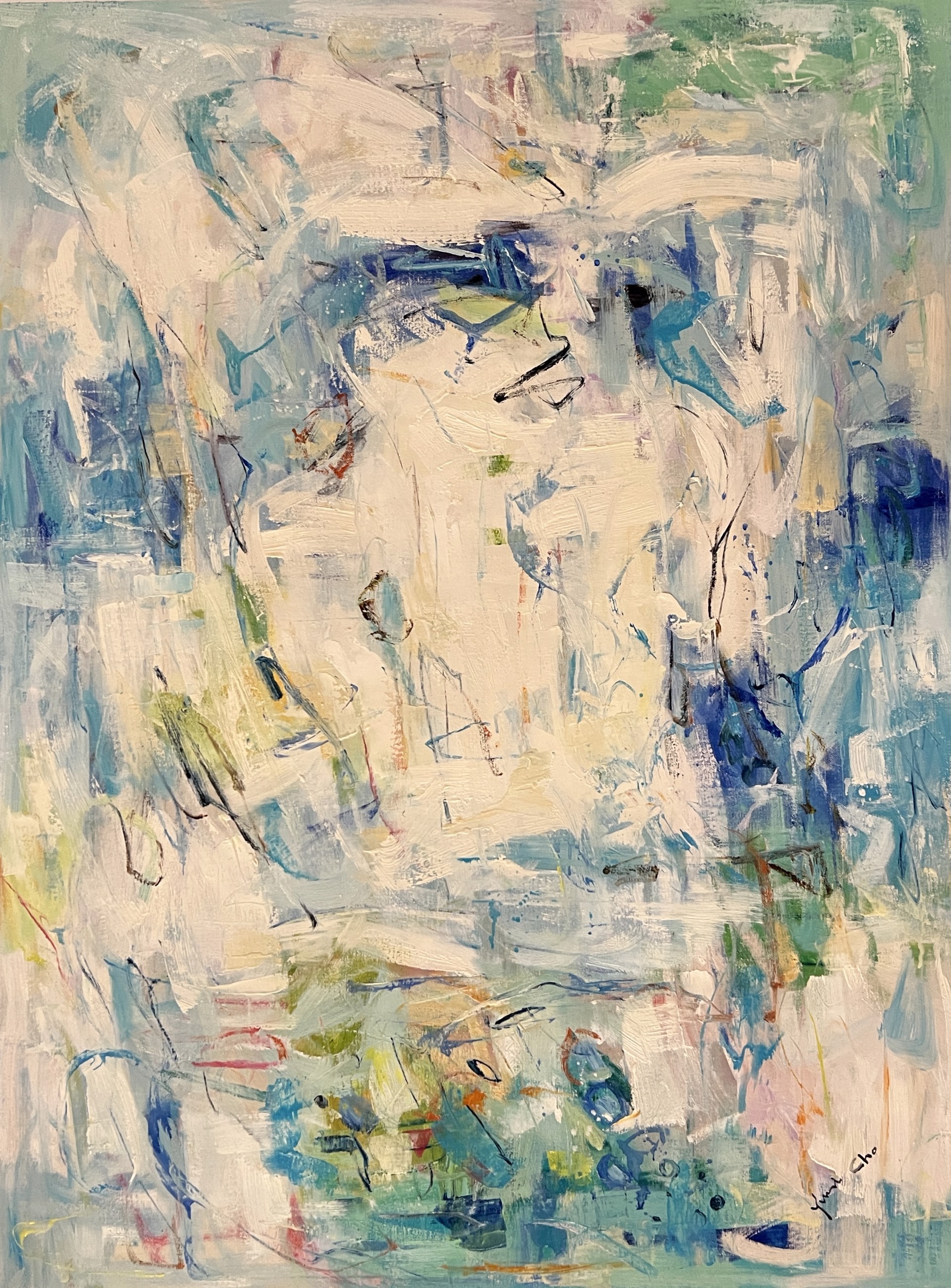 ABSTRACT III by YUNI CHO
