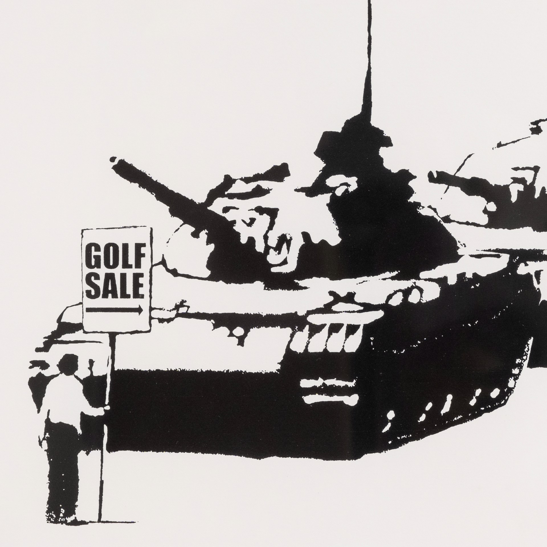 Golf Sale by Banksy