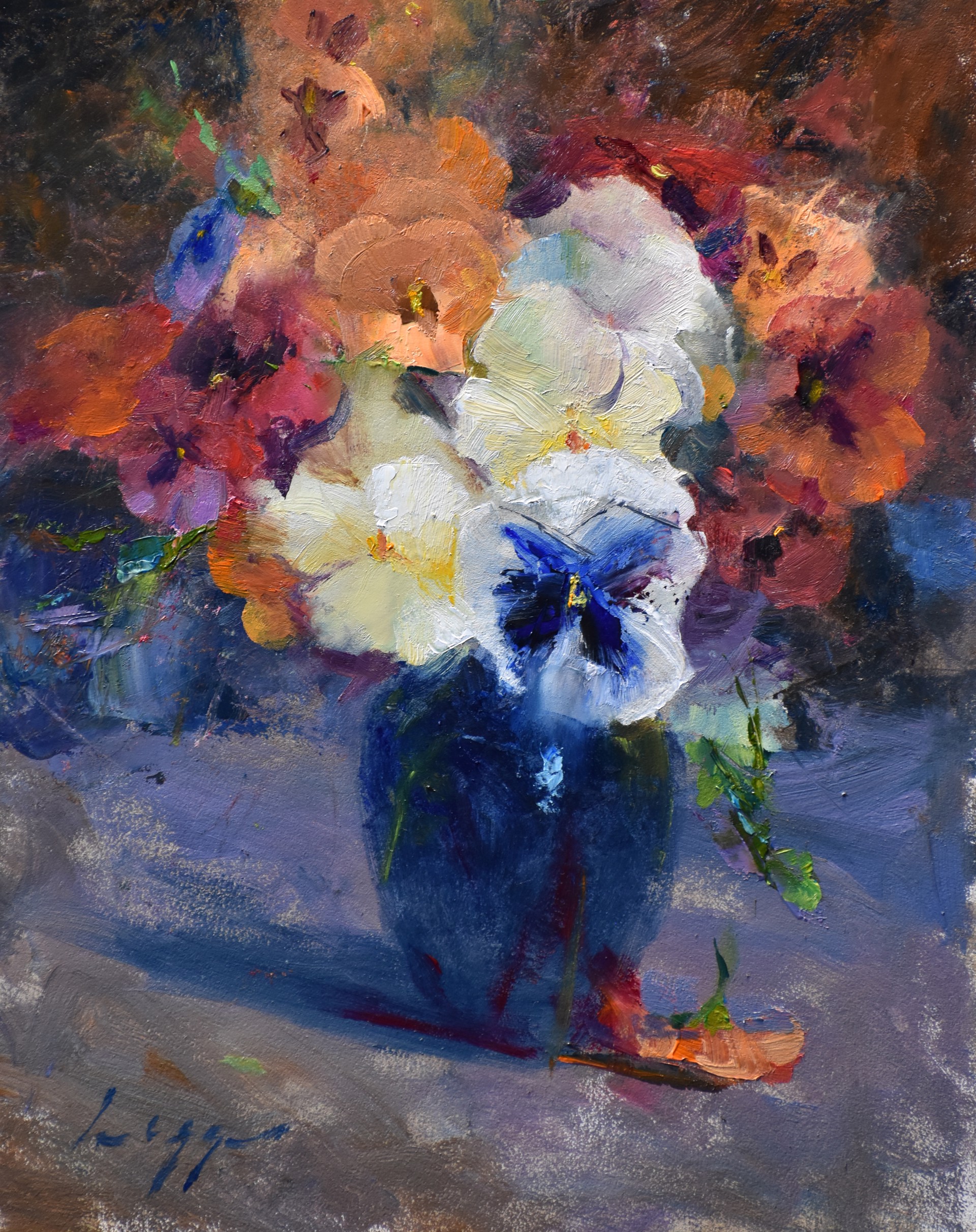 Pansies Forever by Jeff Legg