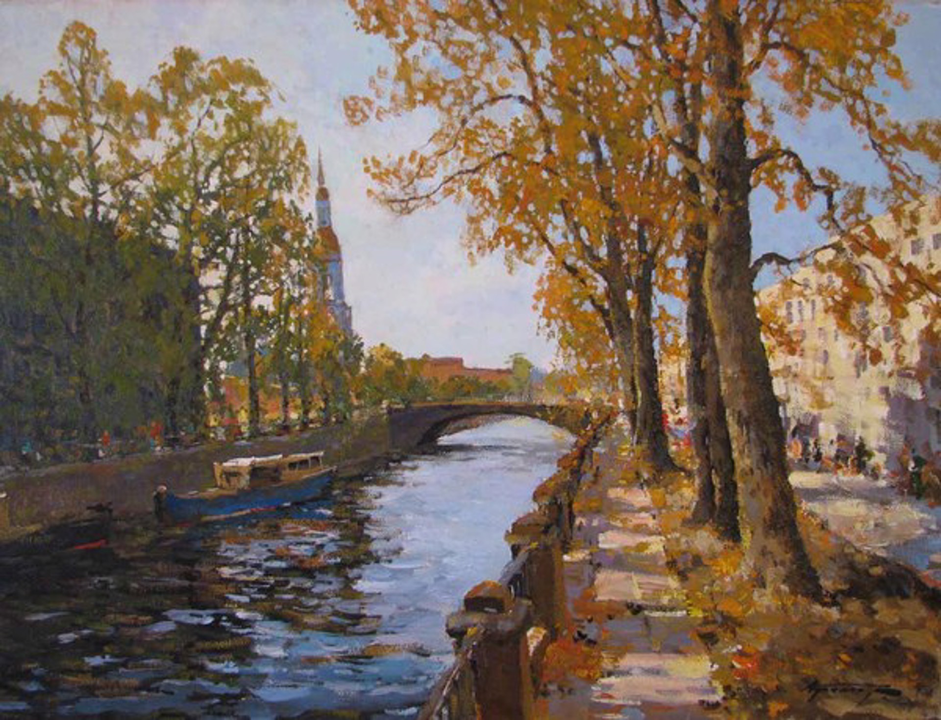 Griboedov Canal by Alexander Kremer