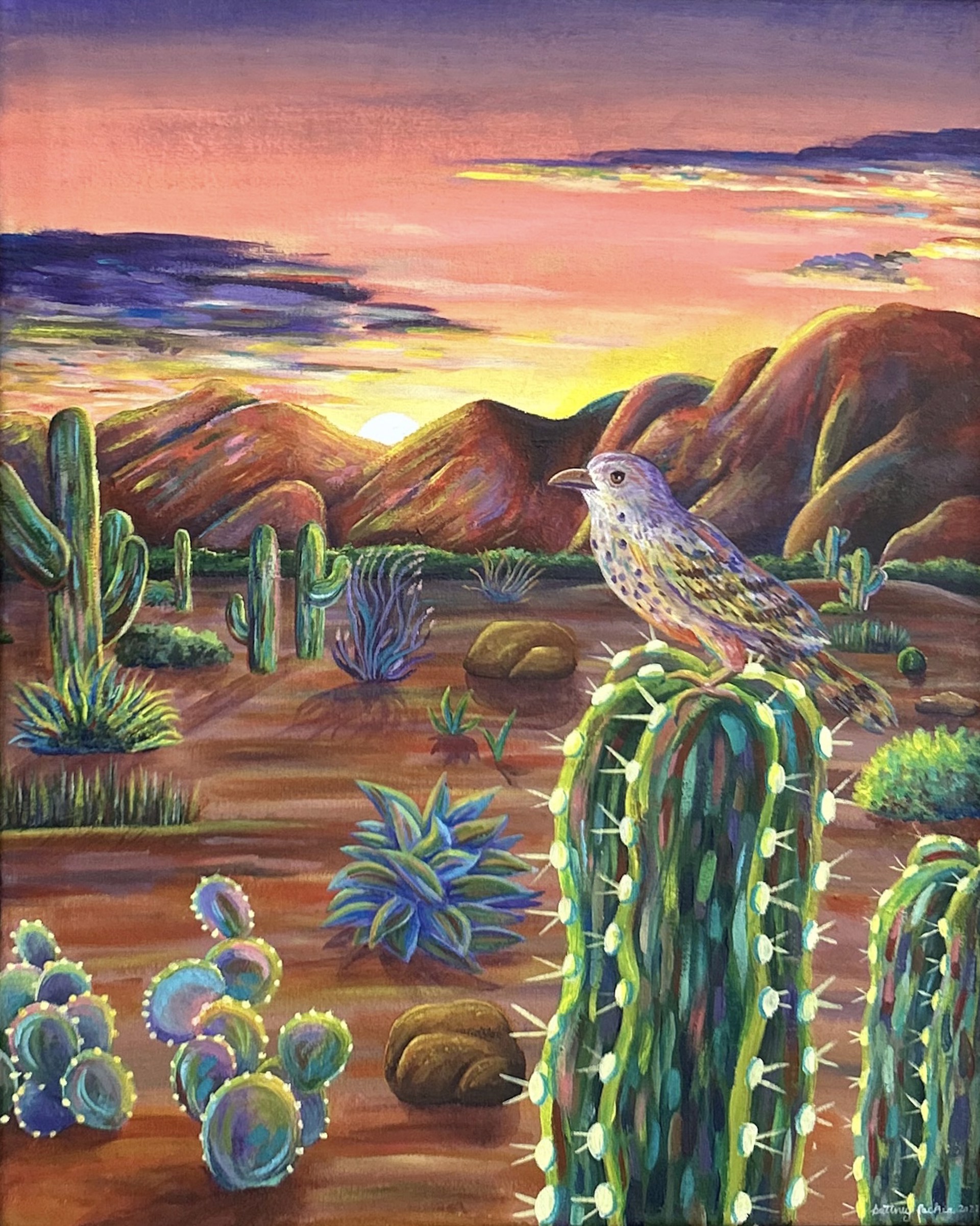 "Sunset Arizona" by Brittney Packer by Gilbert High School